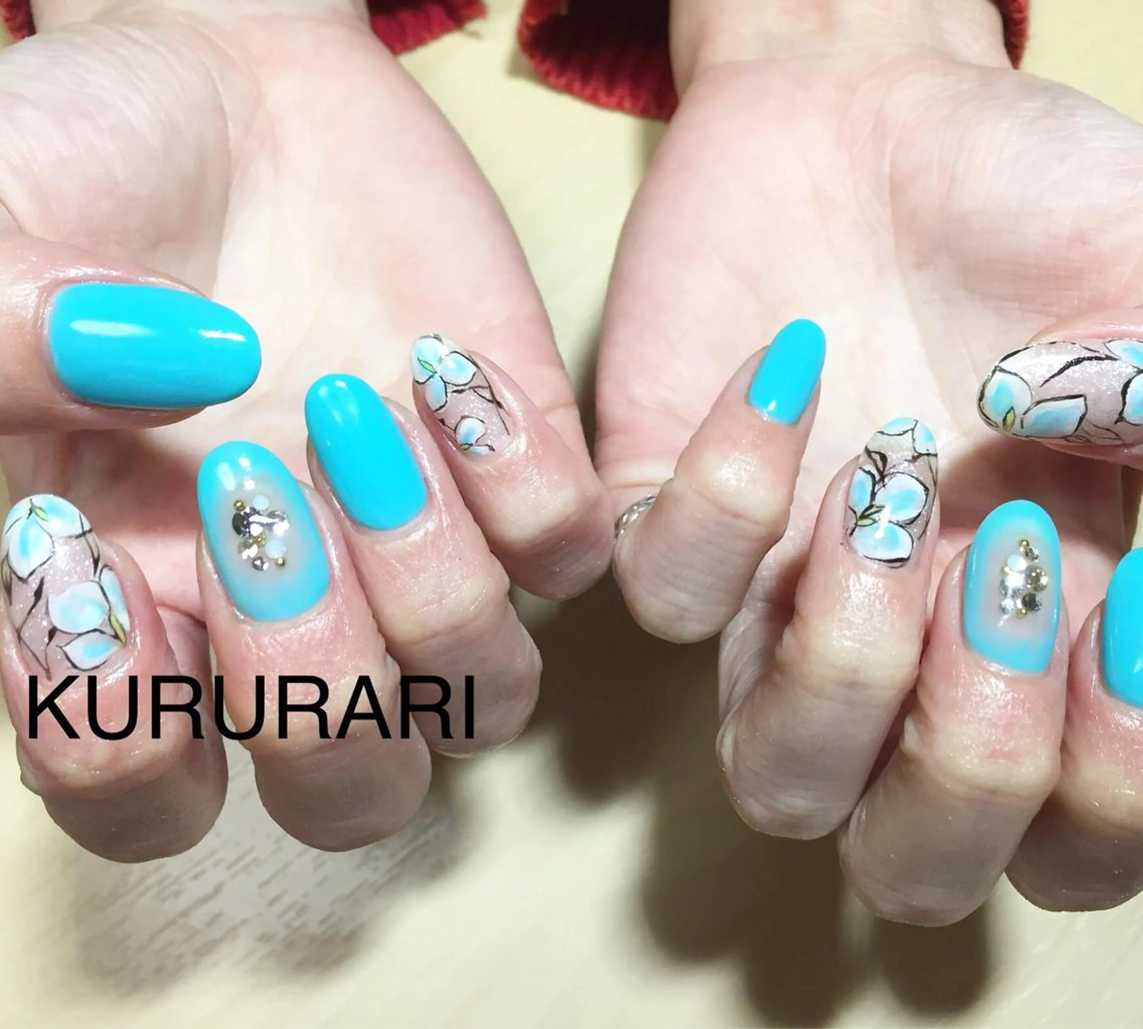 ネイル アートネイル ジェルネイル KURURARI NAILのネイルデザイン