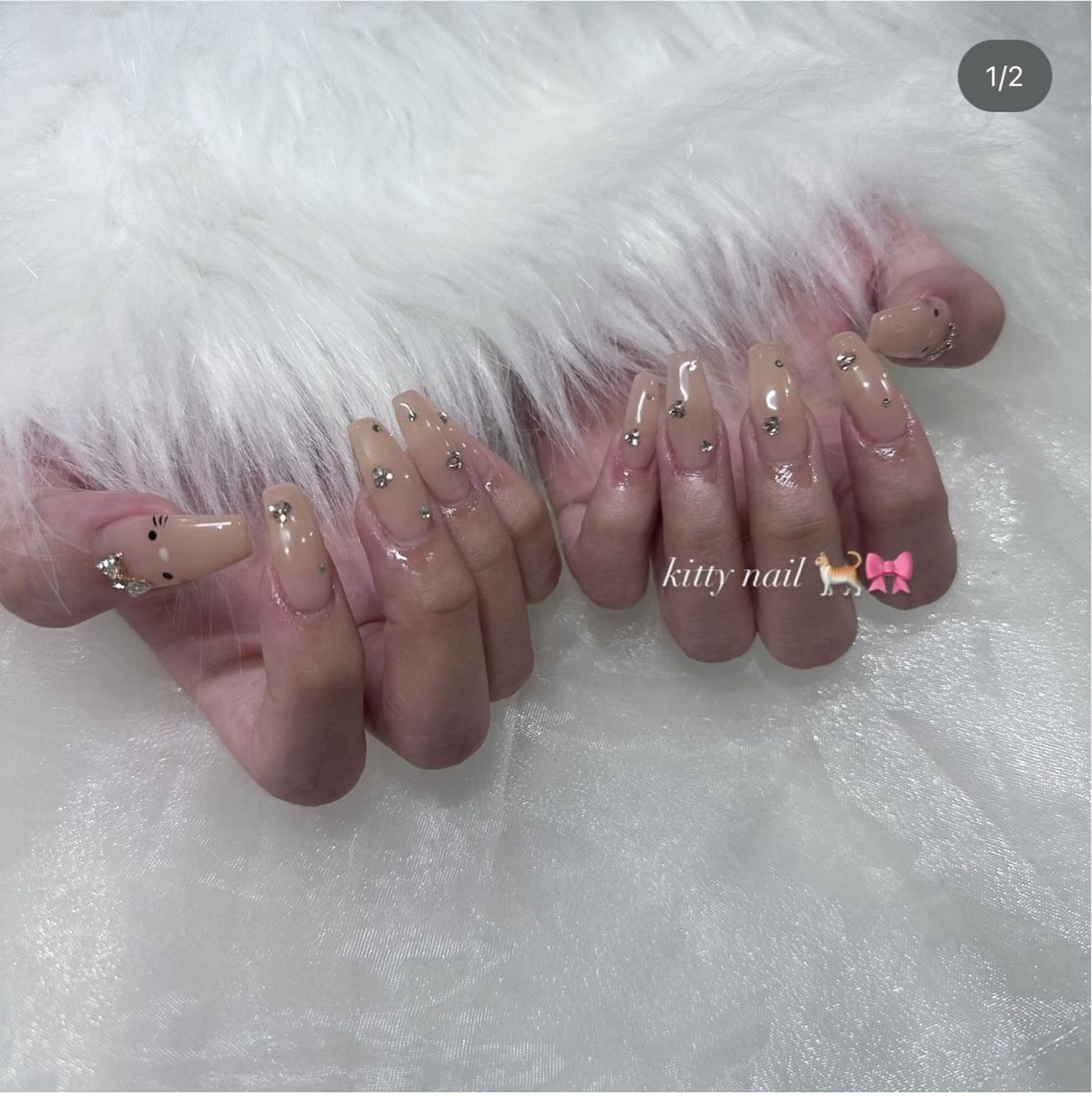 ネイル キラキラネイル ume hairsalon所属・nono/ 熊取ﾈｲﾙｻﾛﾝのネイルデザイン