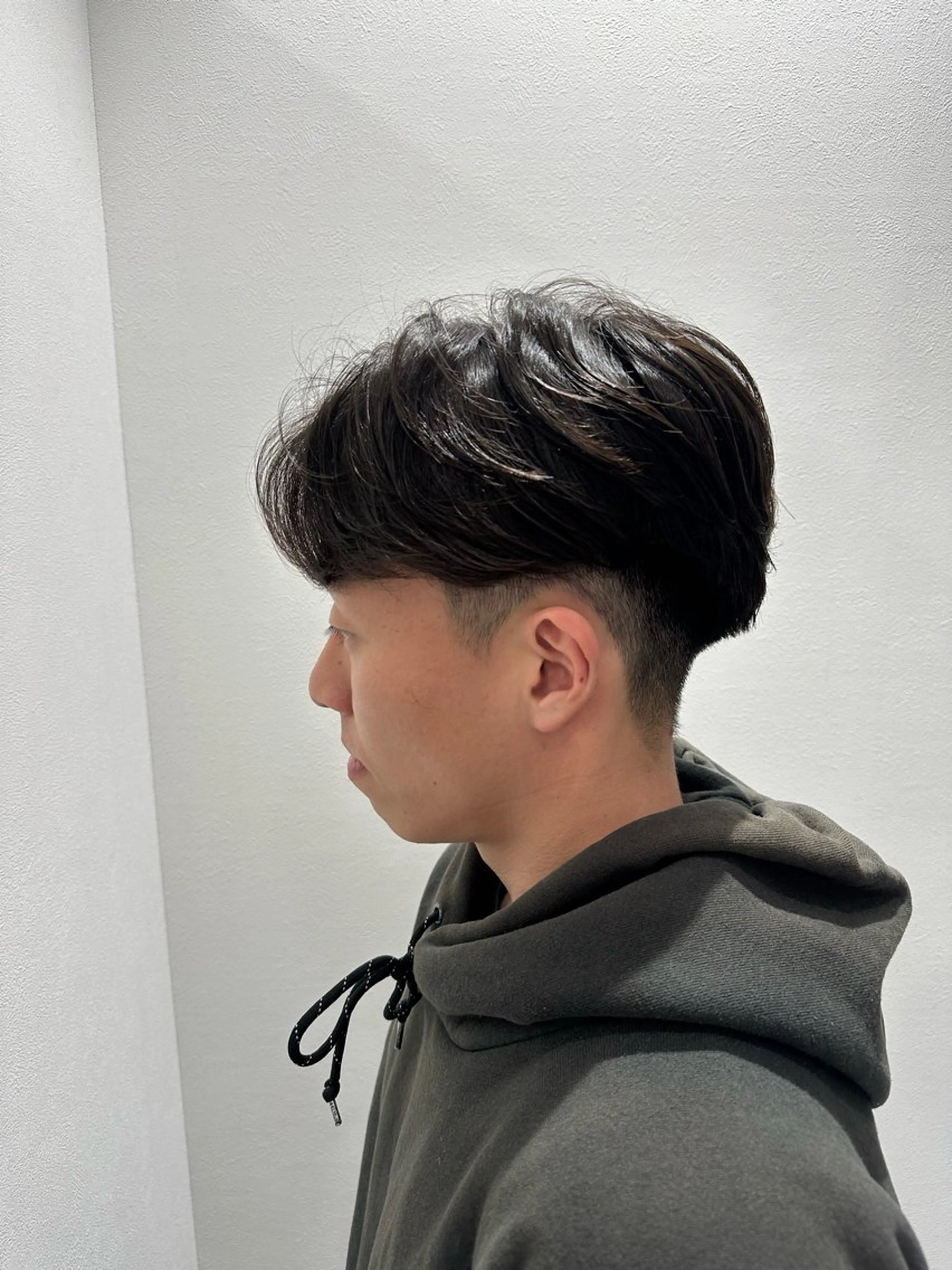 メンズ カット ヘアカラー 🐺メンズパーマ マッシュ　あさひ🐺のヘアスタイル