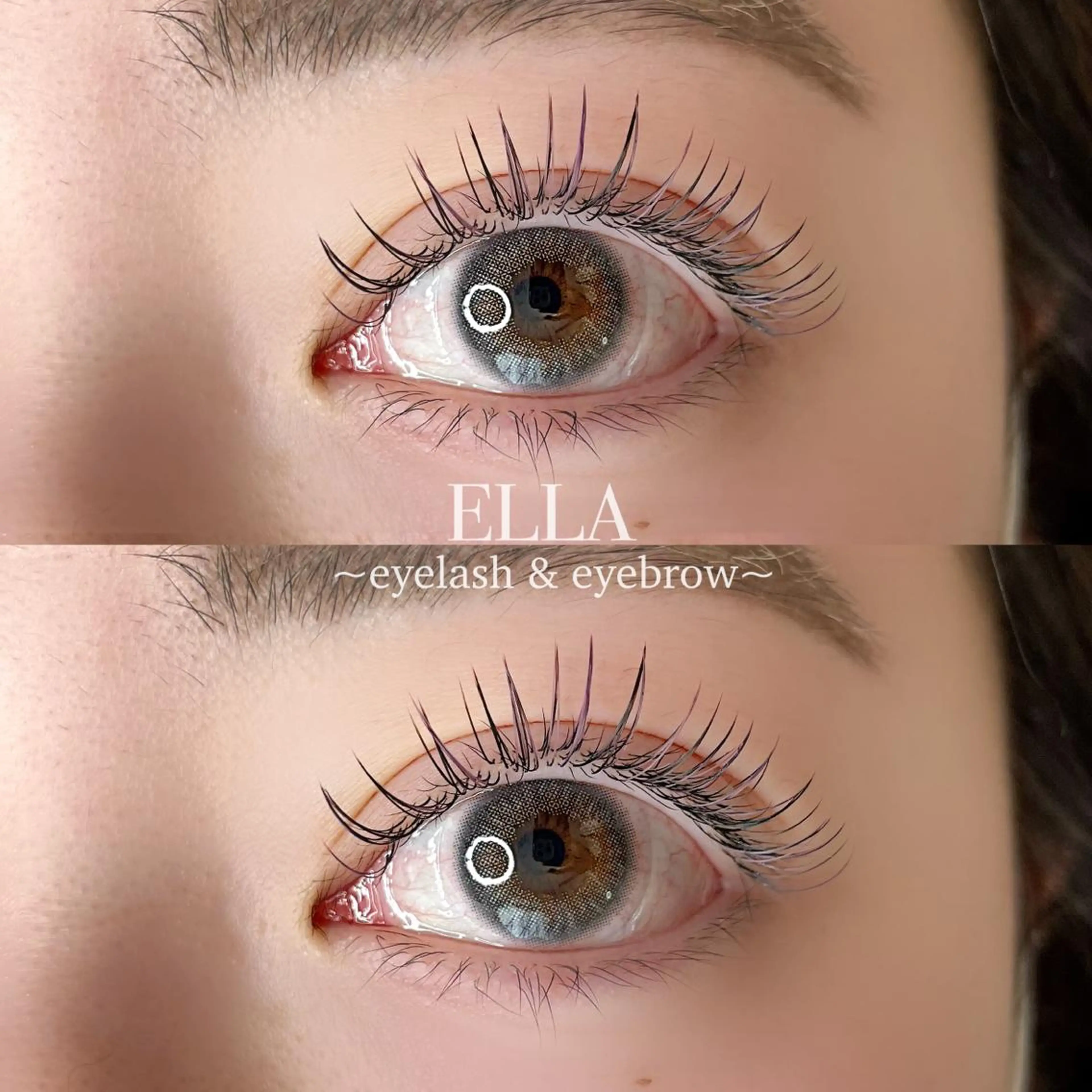 マツエク・マツパ カラーマツエク マツエク ELLA 菊地のマツエク・マツパデザイン