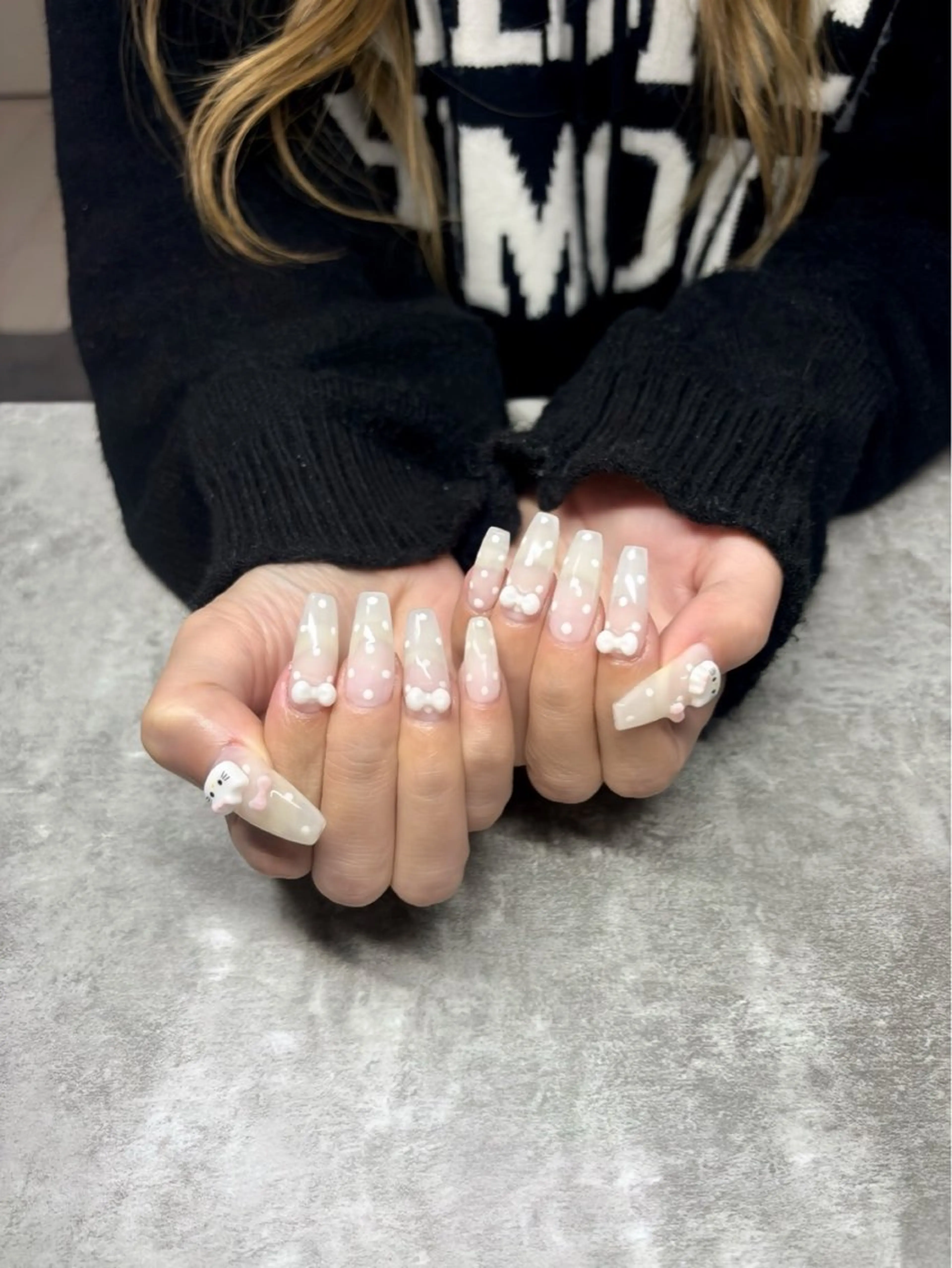 ネイル ハンドネイル ﾊﾗ ｱｲｶのネイルデザイン