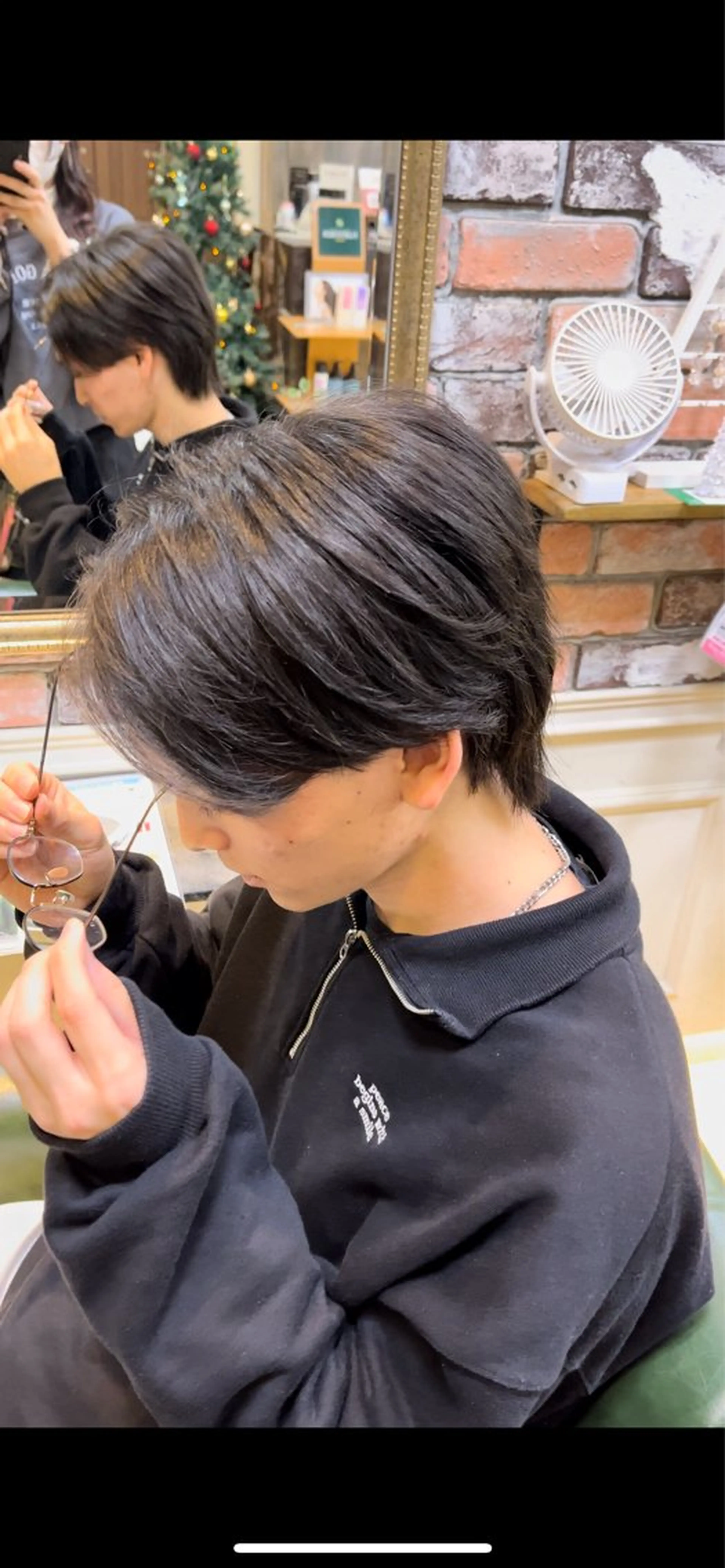 メンズ センターパート Fuse/Sato Shiyuu🐈‍⬛のヘアスタイル