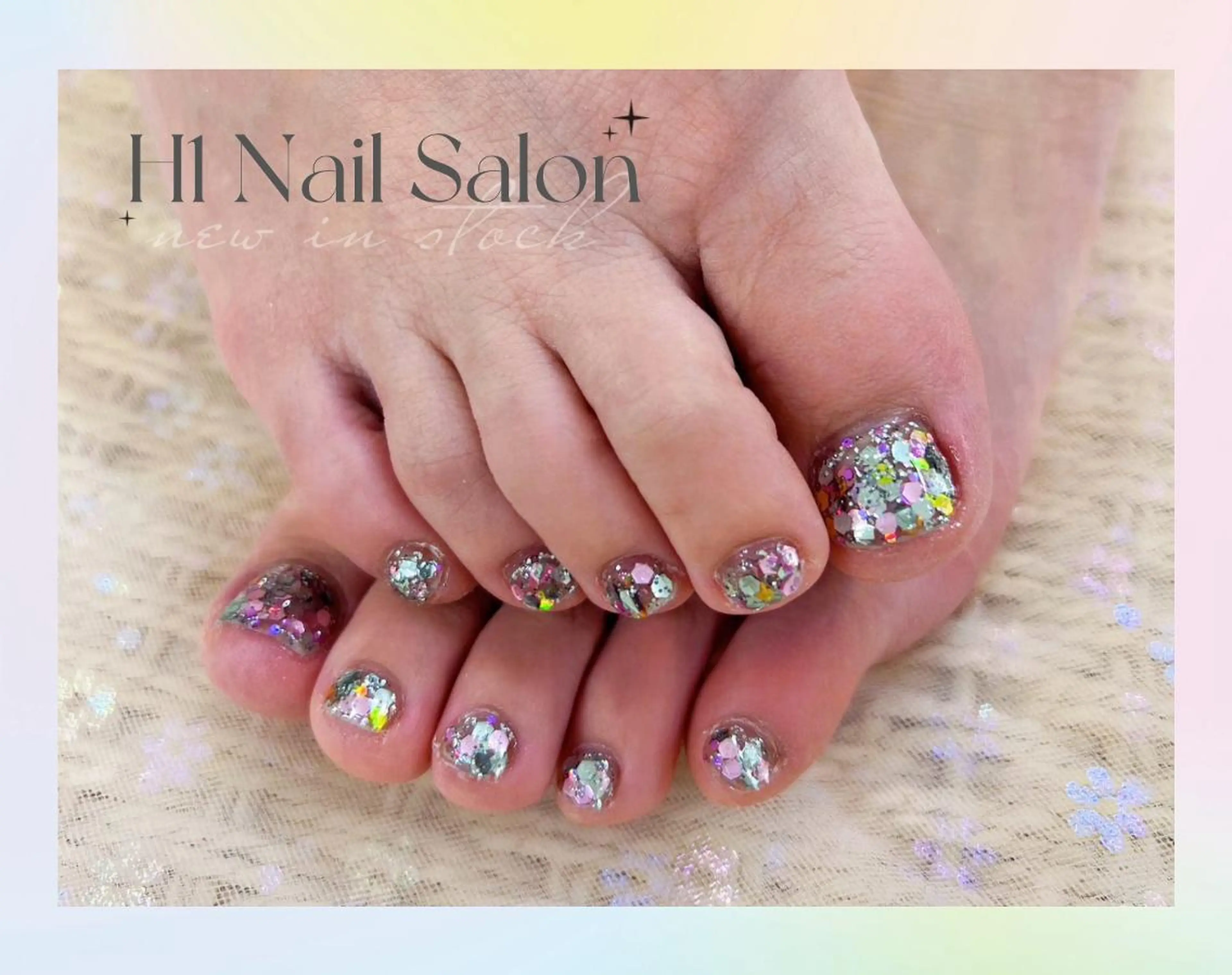 ★FOOT ワンカラー or ラメグラデーション【2色無料】の写真