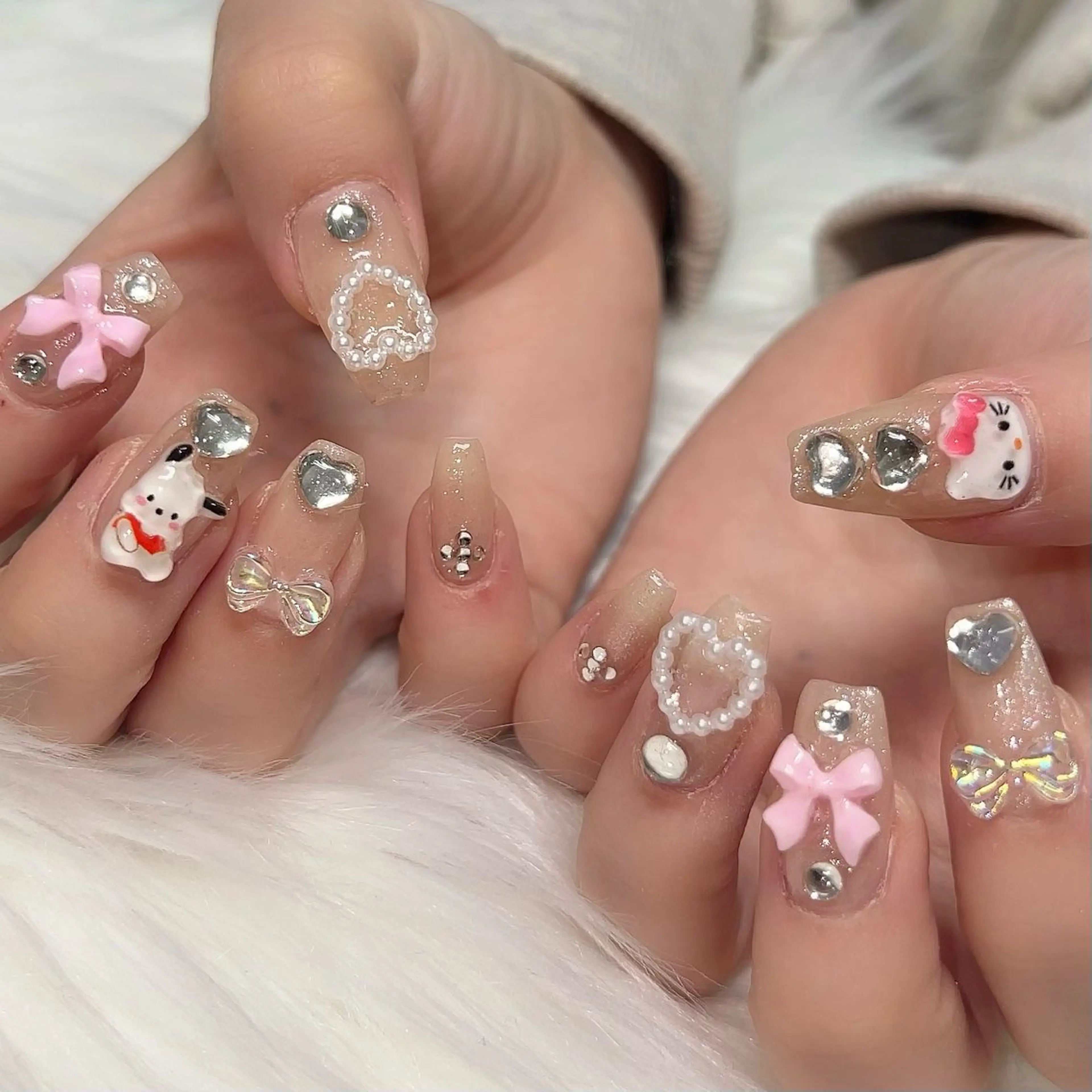 ネイル ハンドネイル 【Yappy🌈】 💖P-tanaのネイルデザイン