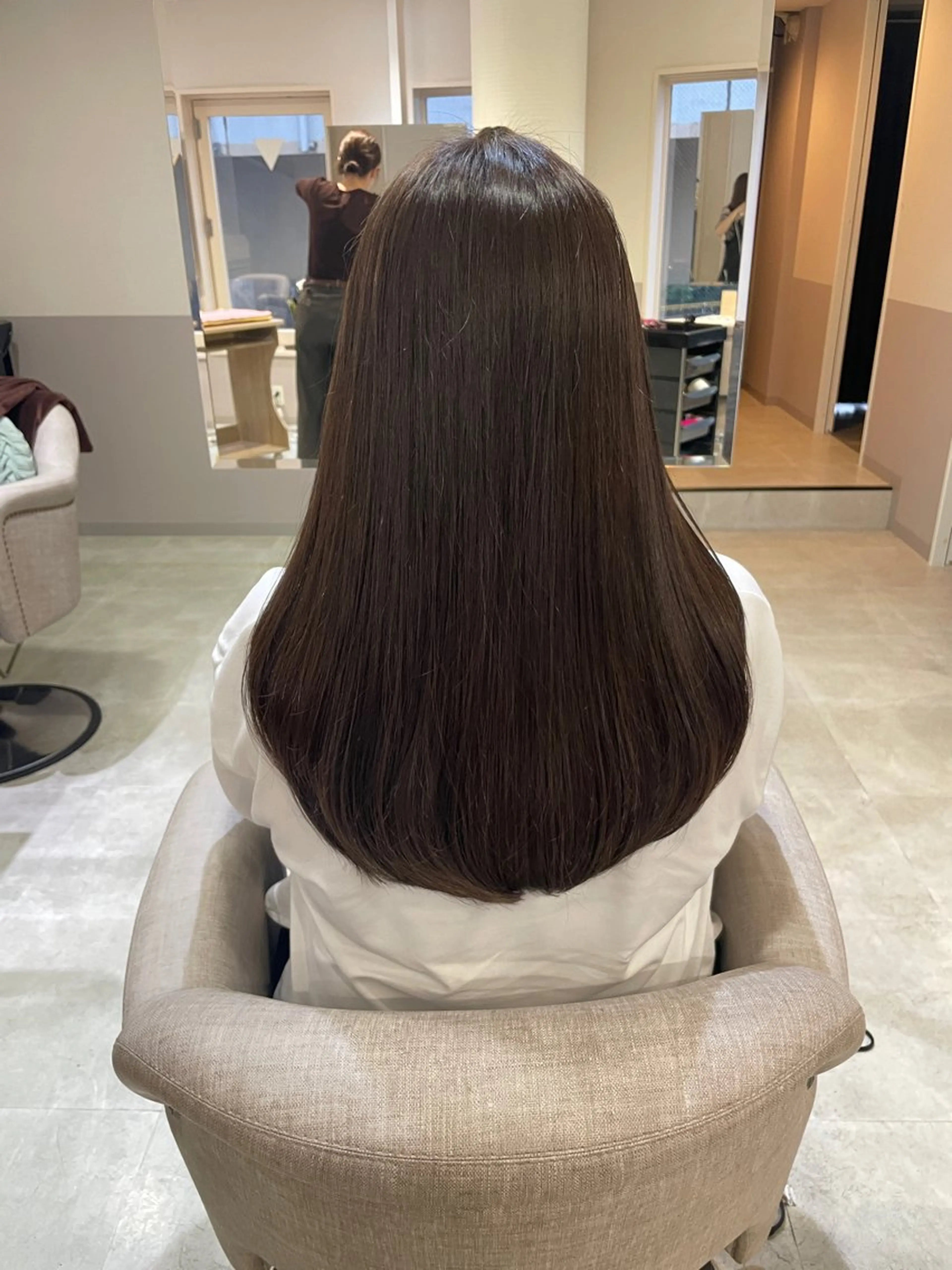 ロング カラー ヘアカラー トリートメント HARUKA韓国ヘア /Luana梅田のヘアスタイル