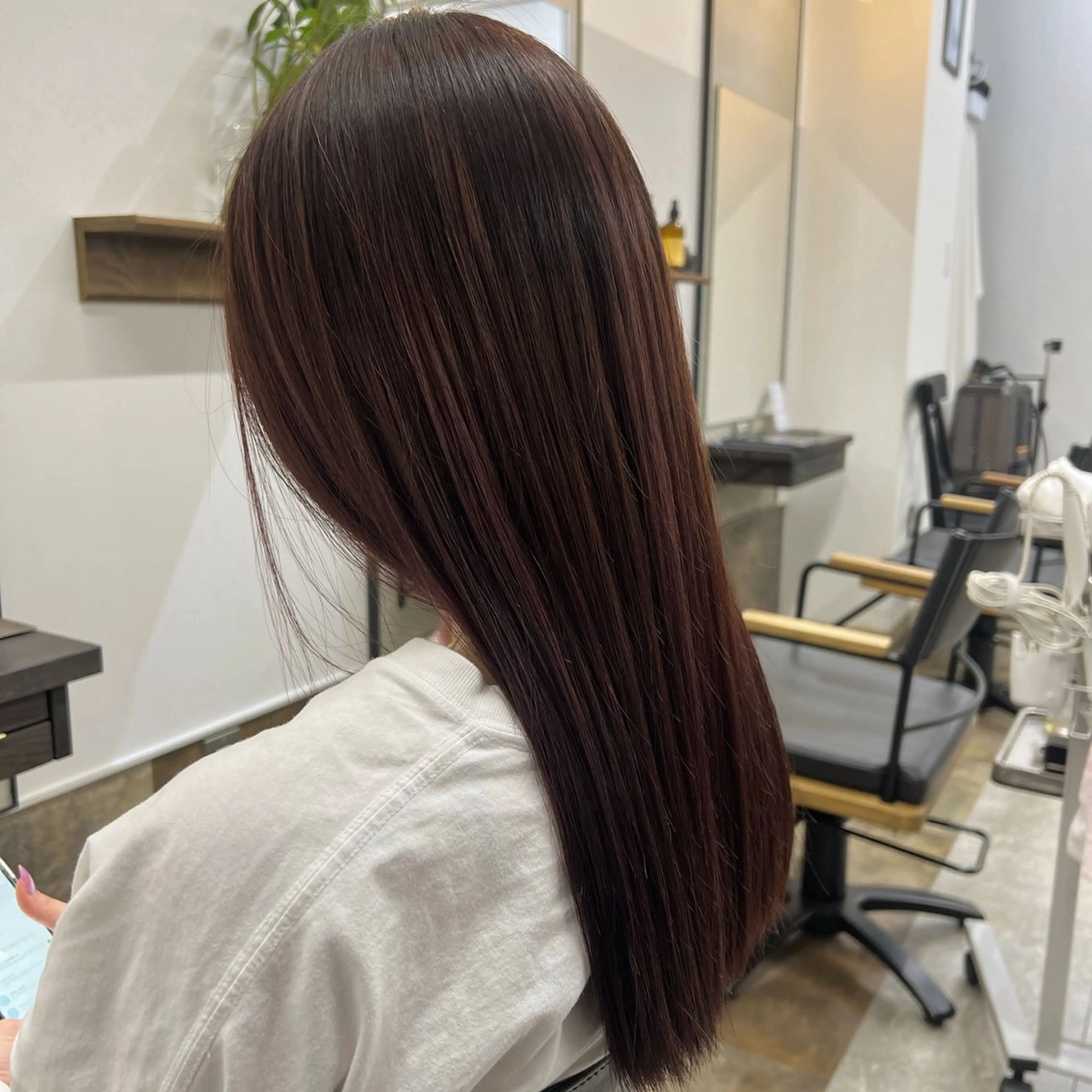 ロング ハイライト 福岡ヘアセット/ 髪質改善/ayaneのヘアスタイル