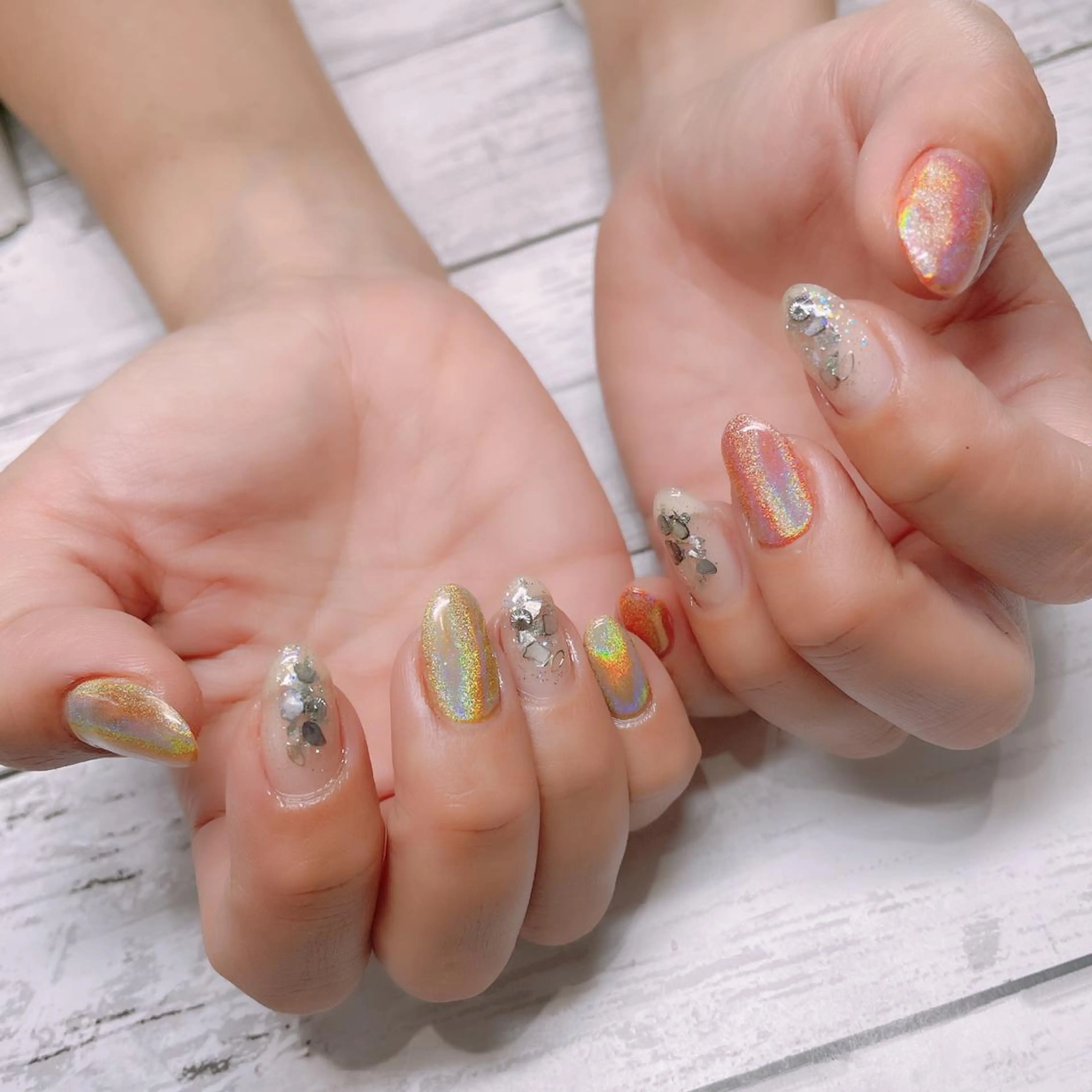 ネイル Aim* 深爪・自爪育成専門店のネイルデザイン