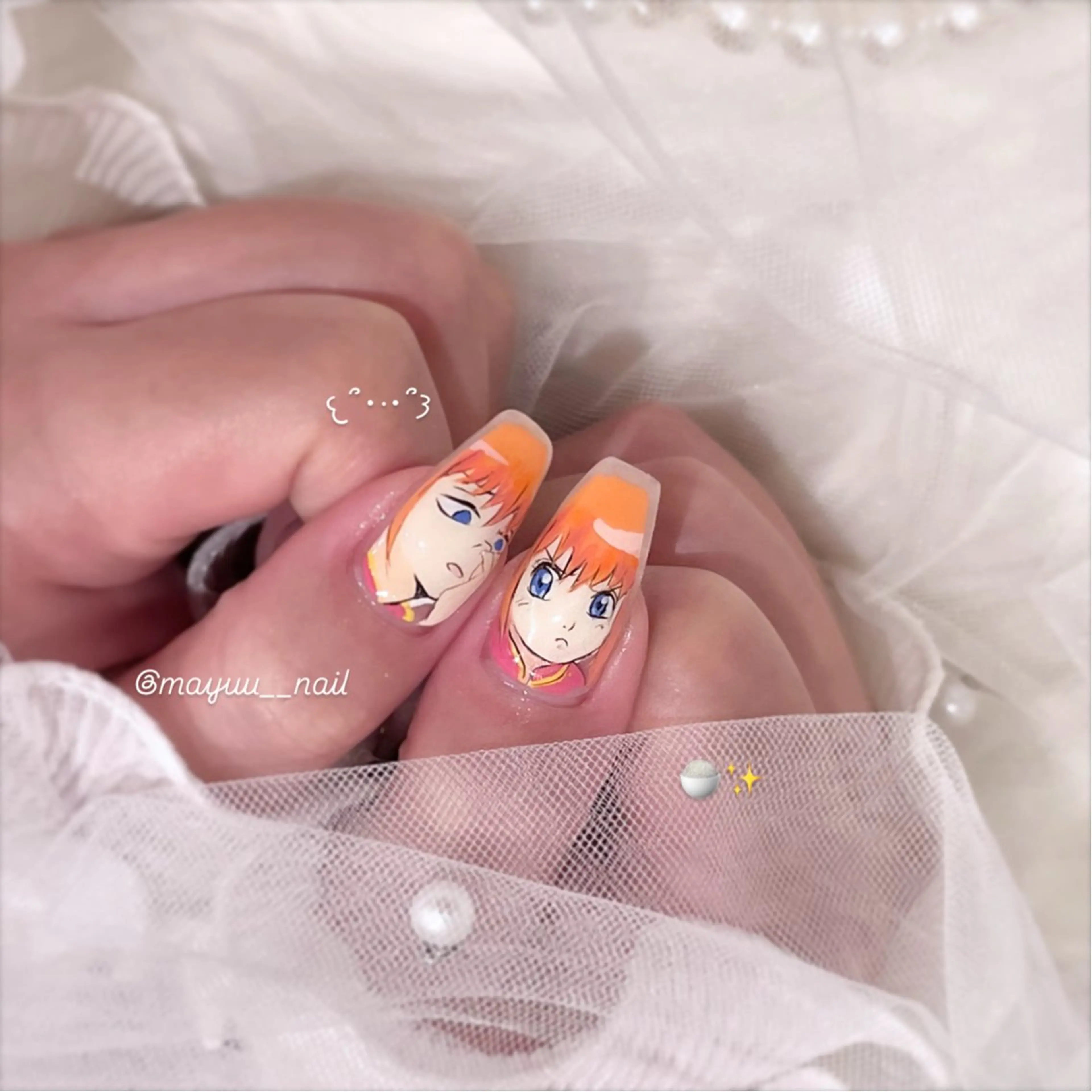 ネイル ハンドネイル 🎀 Mayu 🎀痛ネイルのネイルデザイン