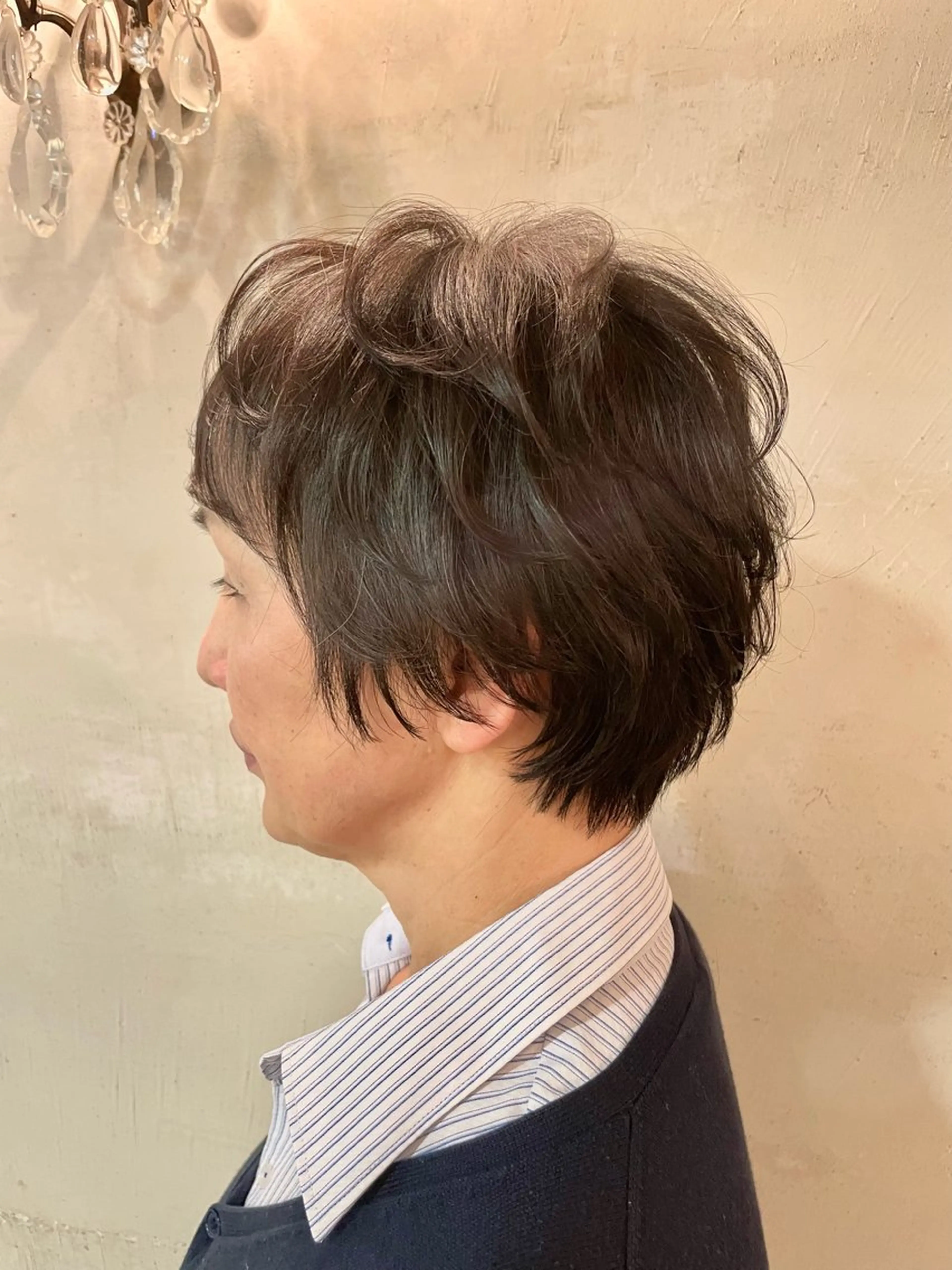 ショート 前平 友慈のヘアスタイル