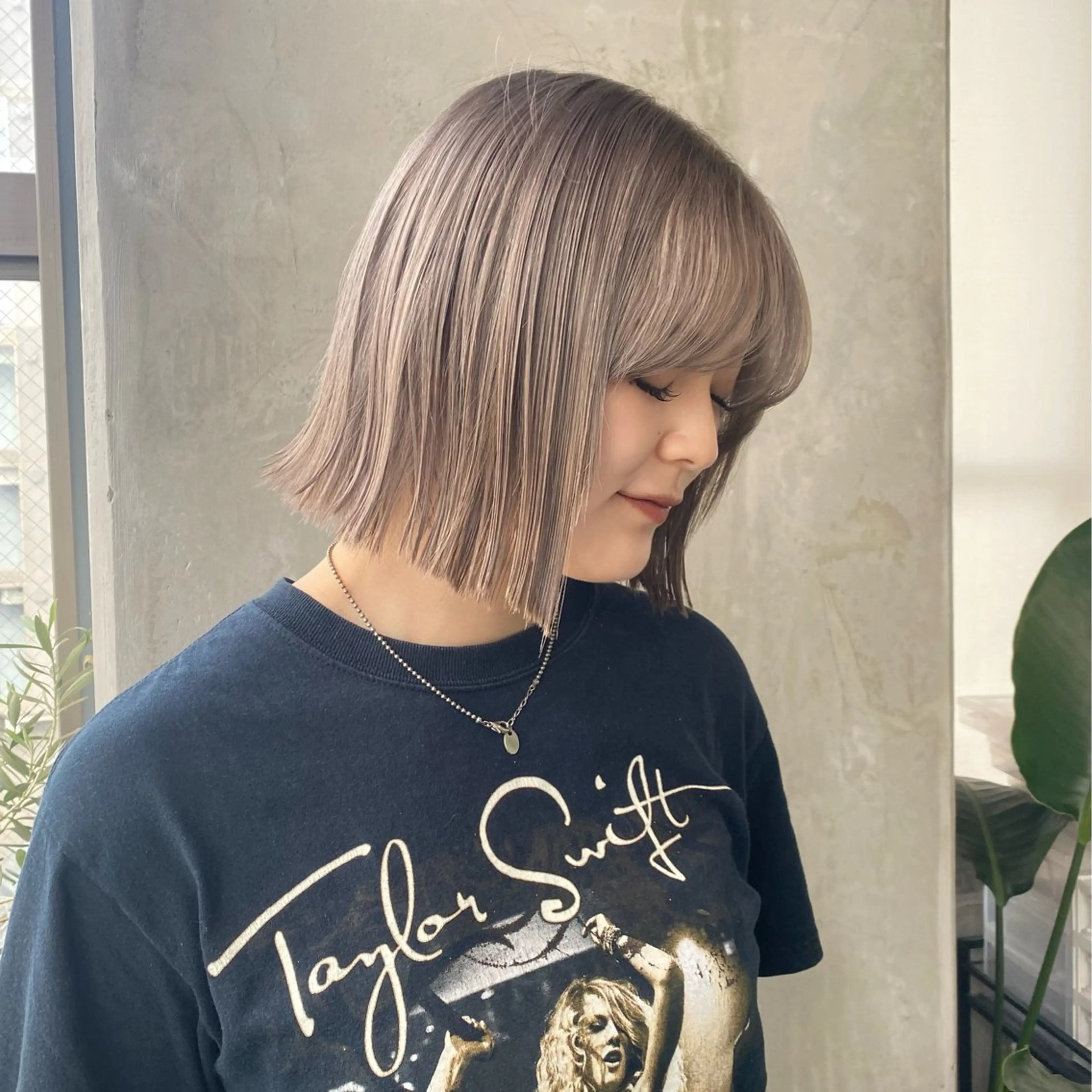 Wカラー(ブリーチ込み)＋髪質改善トリートメント🧤の写真