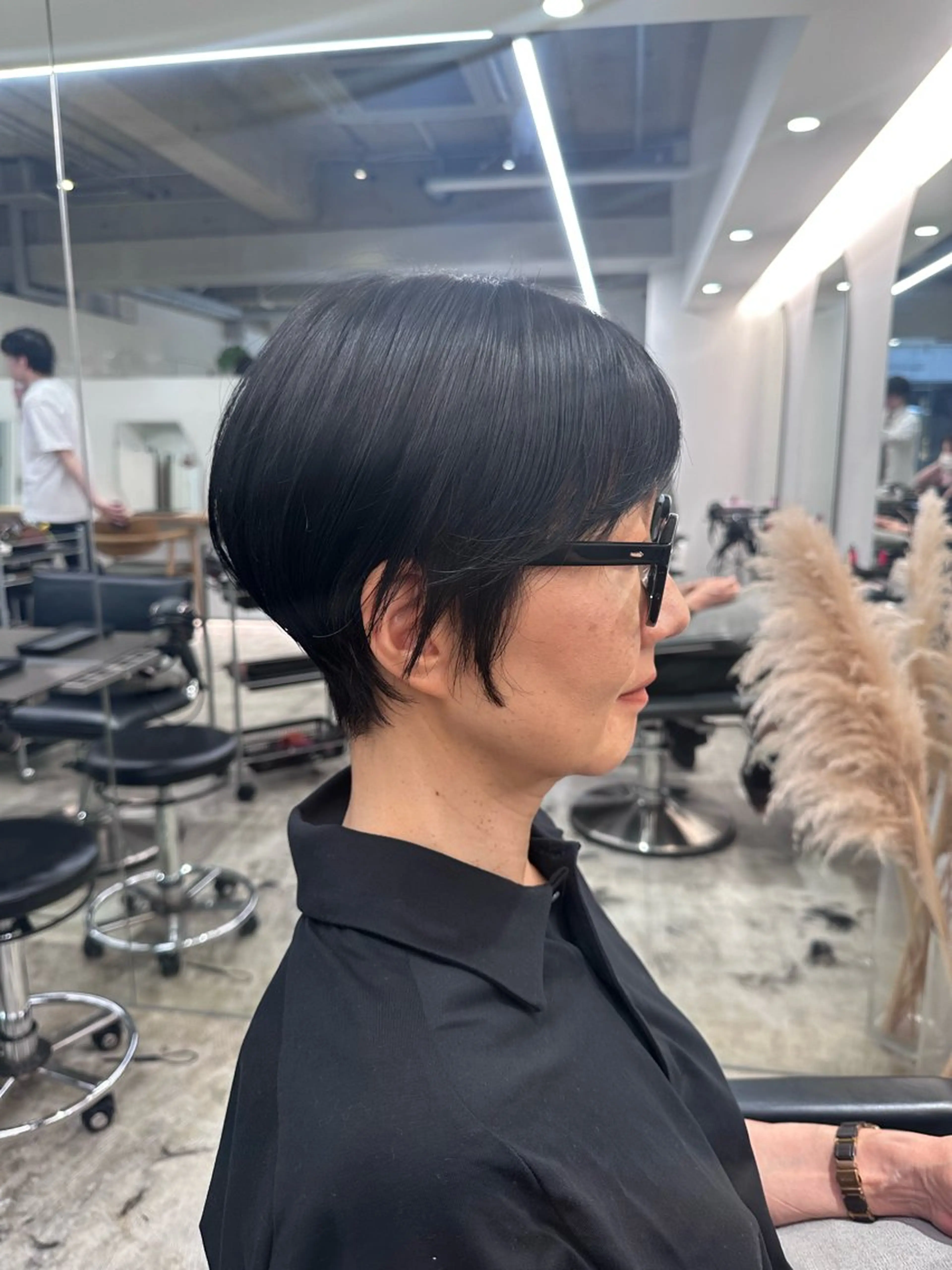 ショート mio/【日本橋】 パーマモデルのヘアスタイル