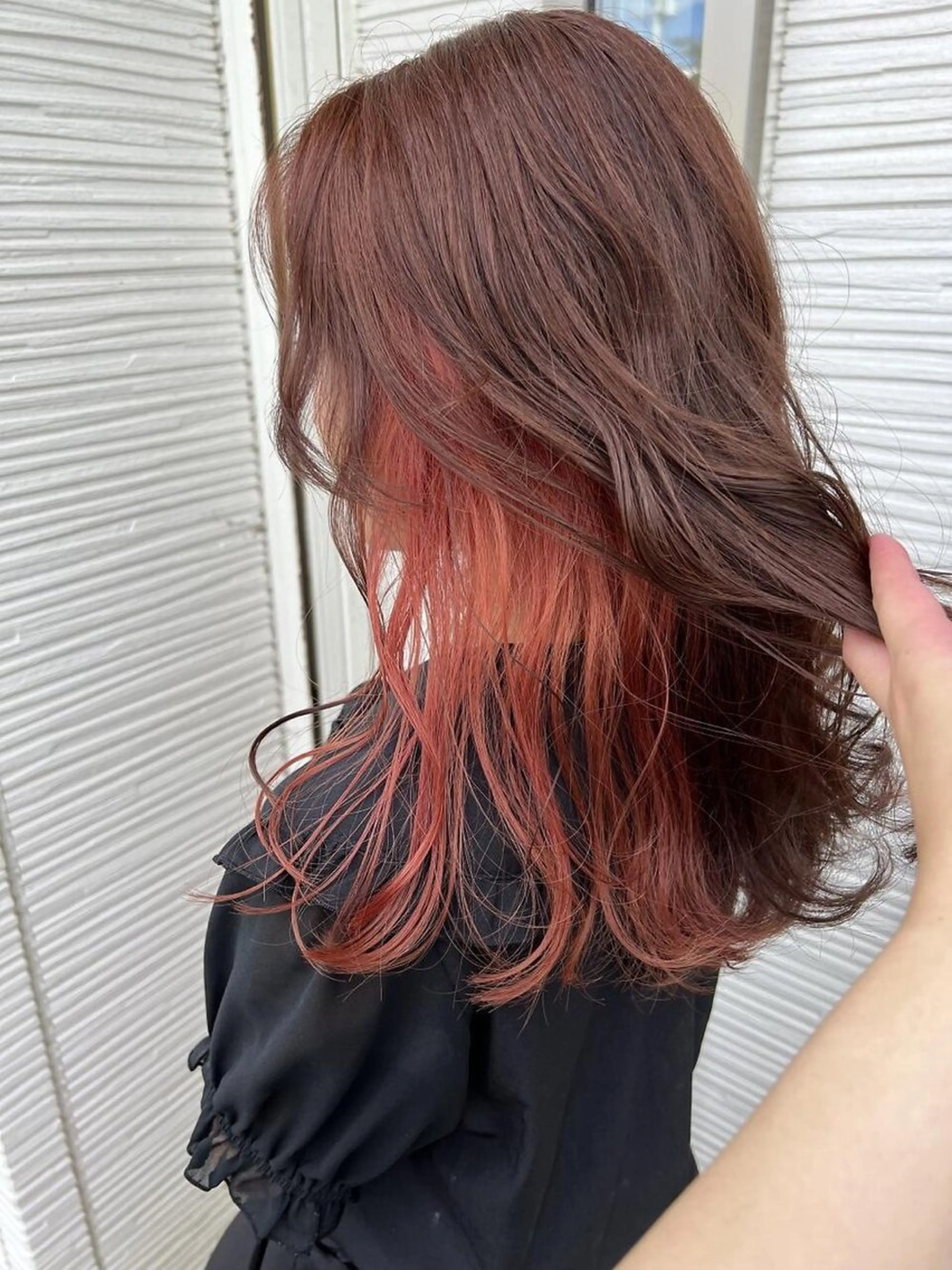 カラー 横山 香音のヘアスタイル