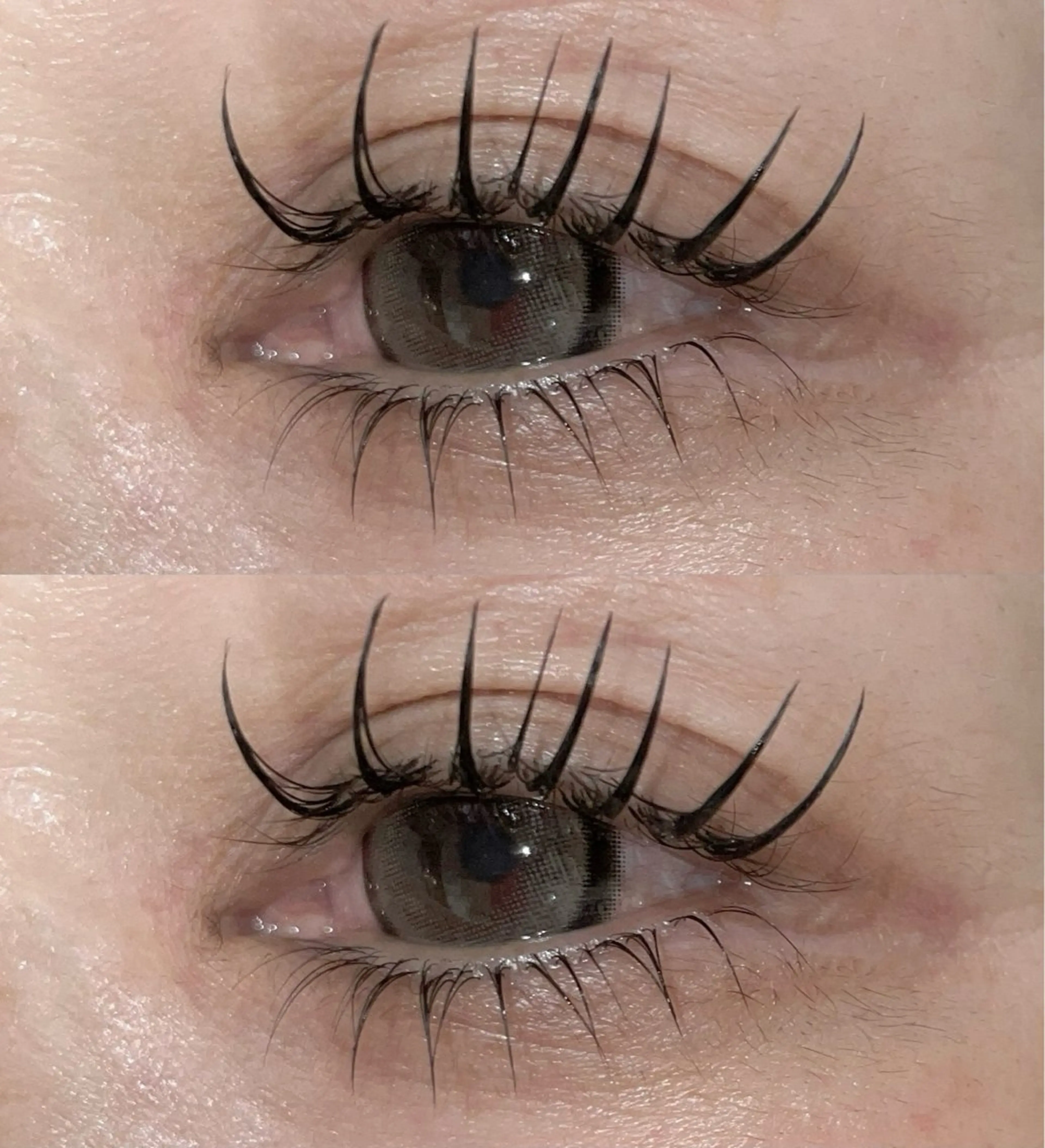 下まつげパーマの写真