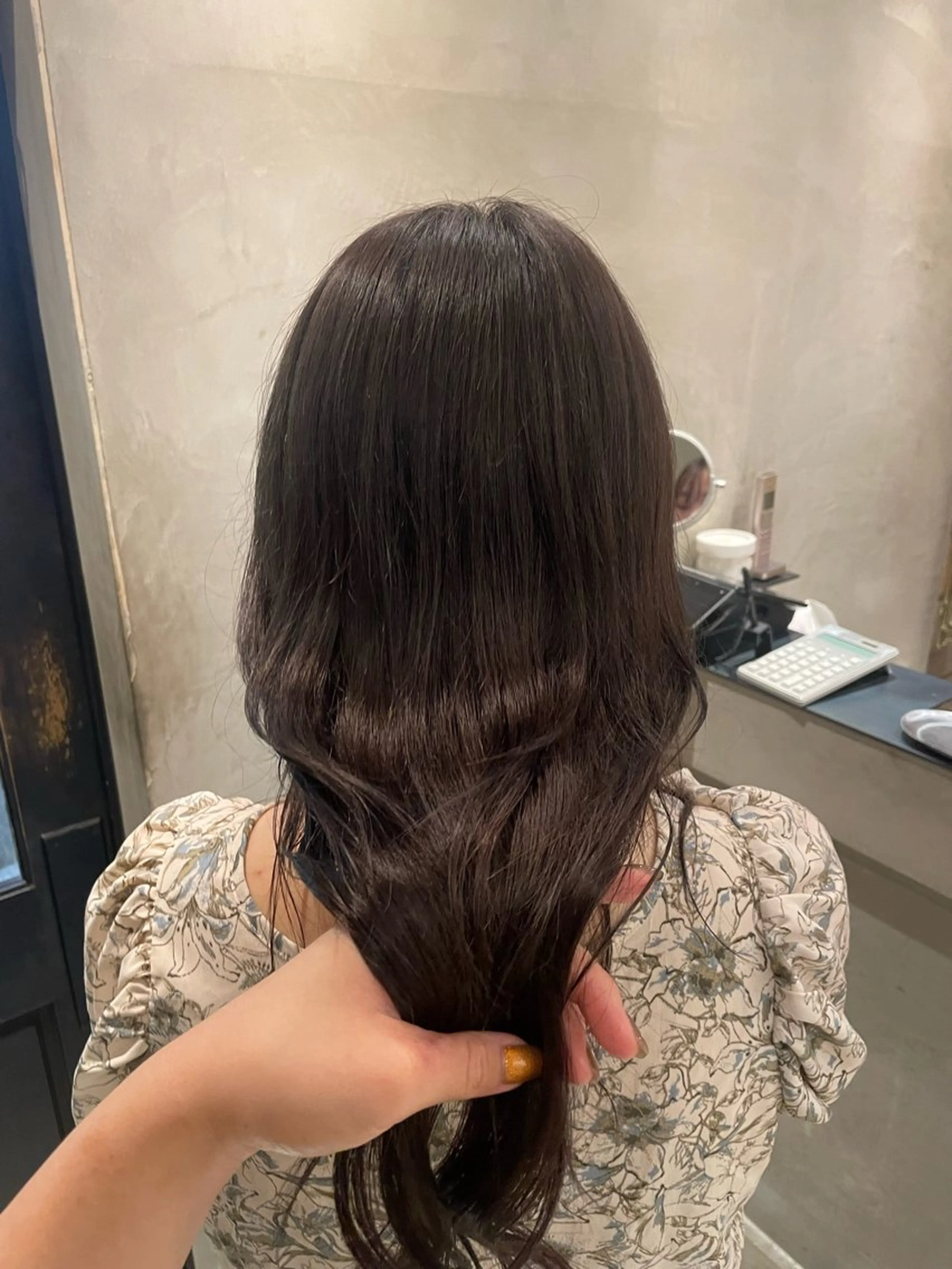 カラー ヘアカラー 新宿 /透明感カラー レイヤー/NANAのヘアスタイル