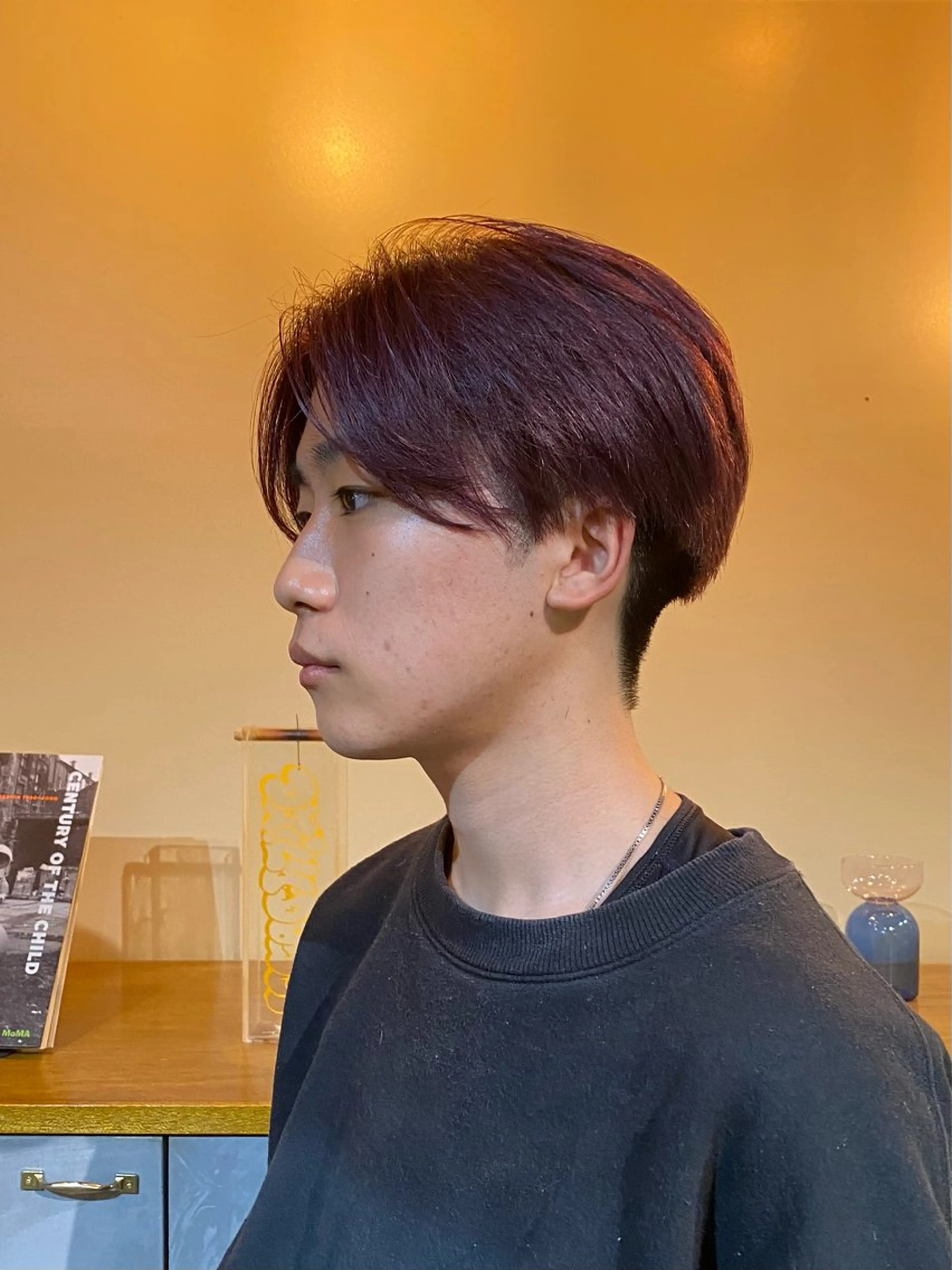 カラー メンズ オリーブベージュ 🫒🩶Rianaのヘアスタイル