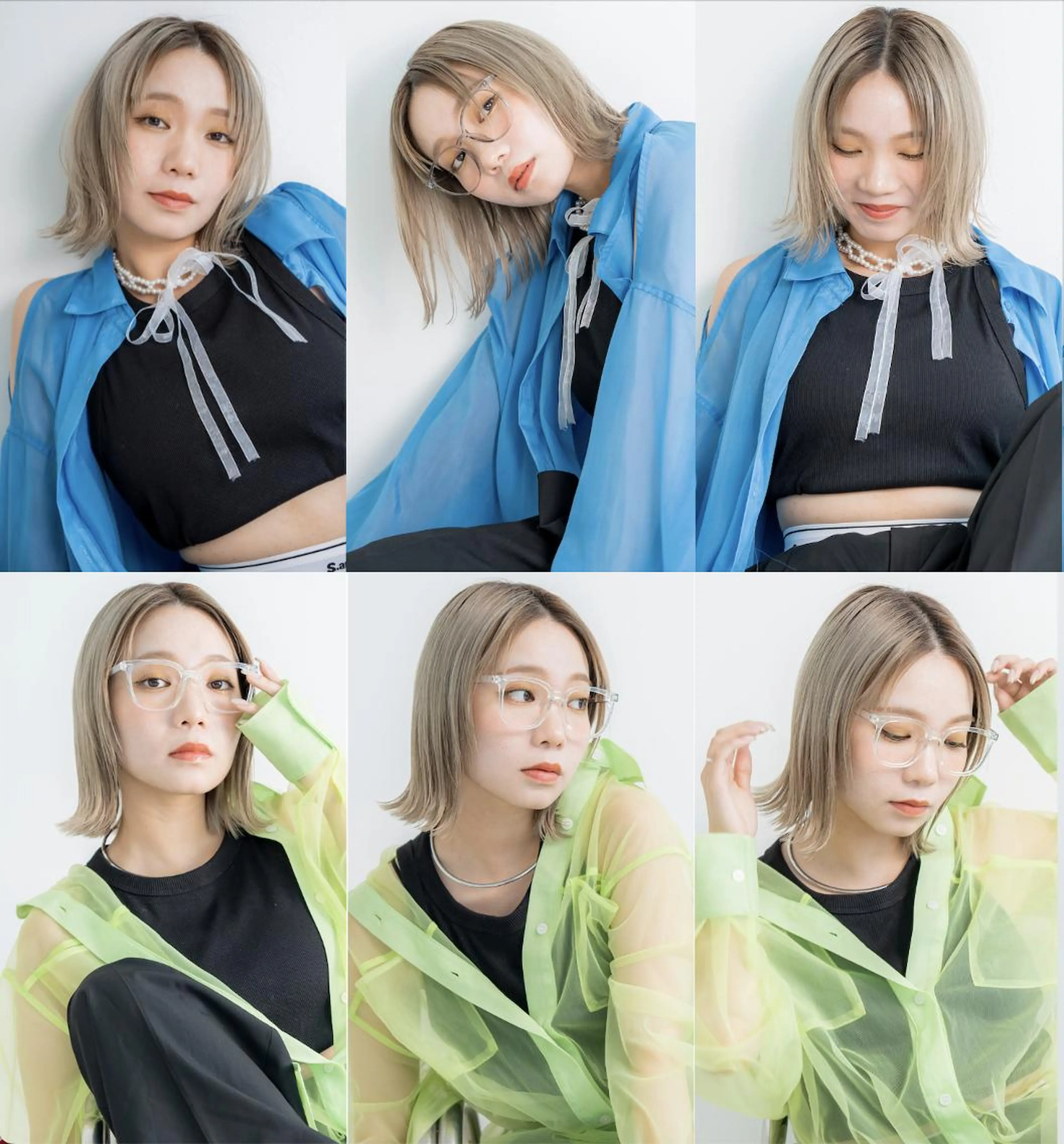 ショート カラー ブリーチ ケアブリーチ ハイトーンカラー ヘアカラー トリートメント SOURCE 天王寺のヘアスタイル