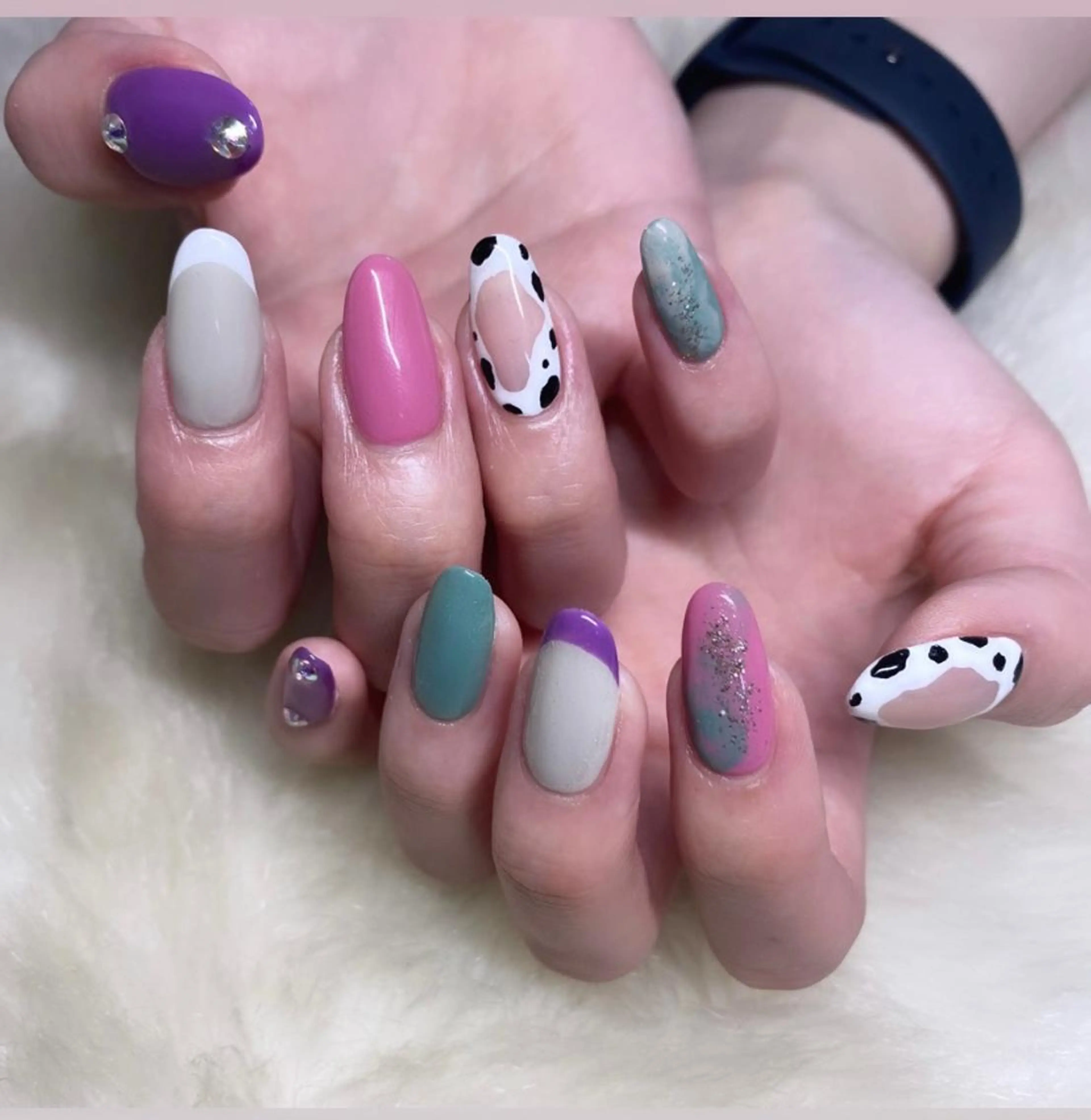 ネイル ハンドネイル OOMINE KAORIのネイルデザイン