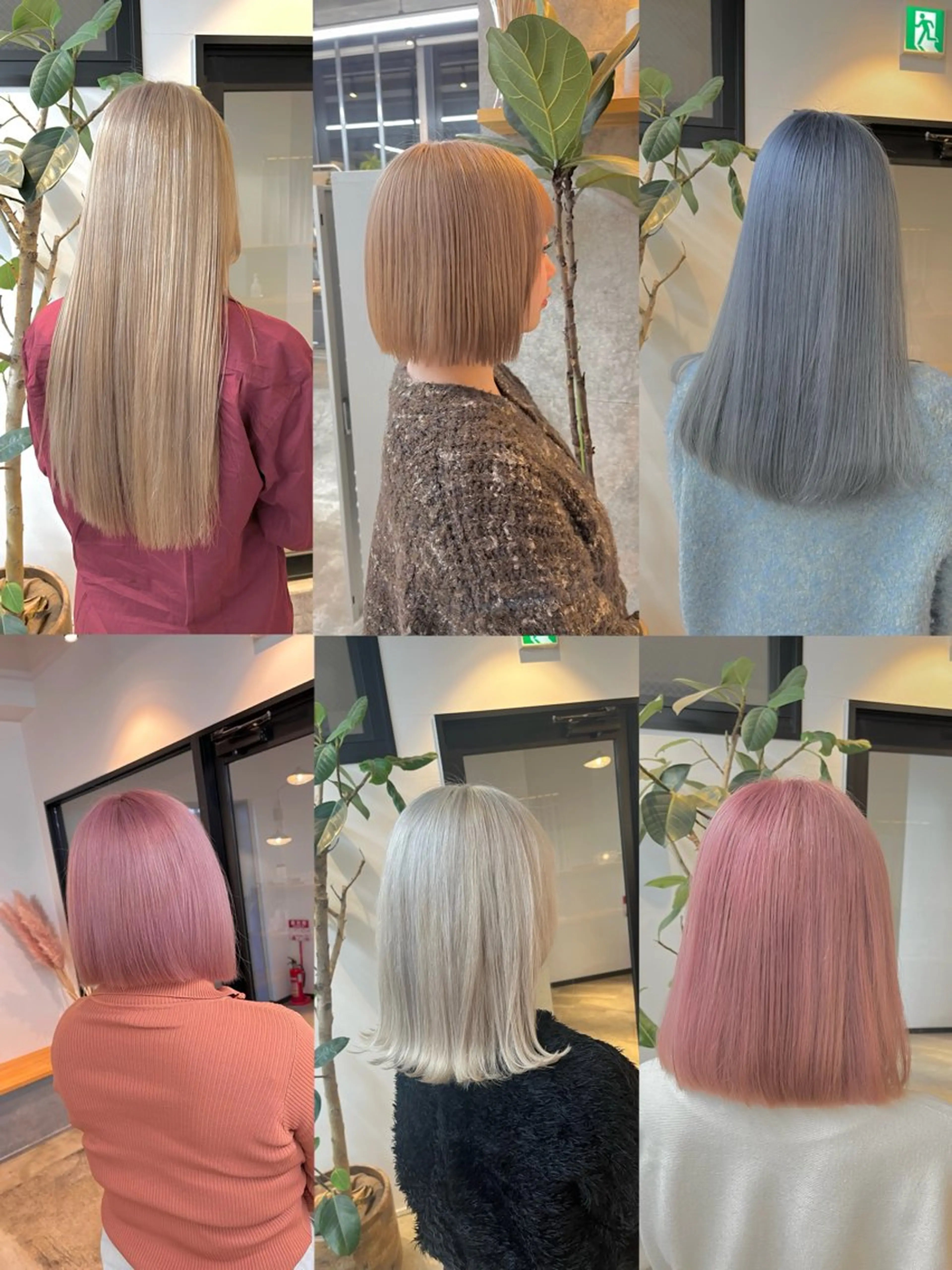 ミディアム カラー ヘアカラー ハイトーンカラ ー/小川のヘアスタイル