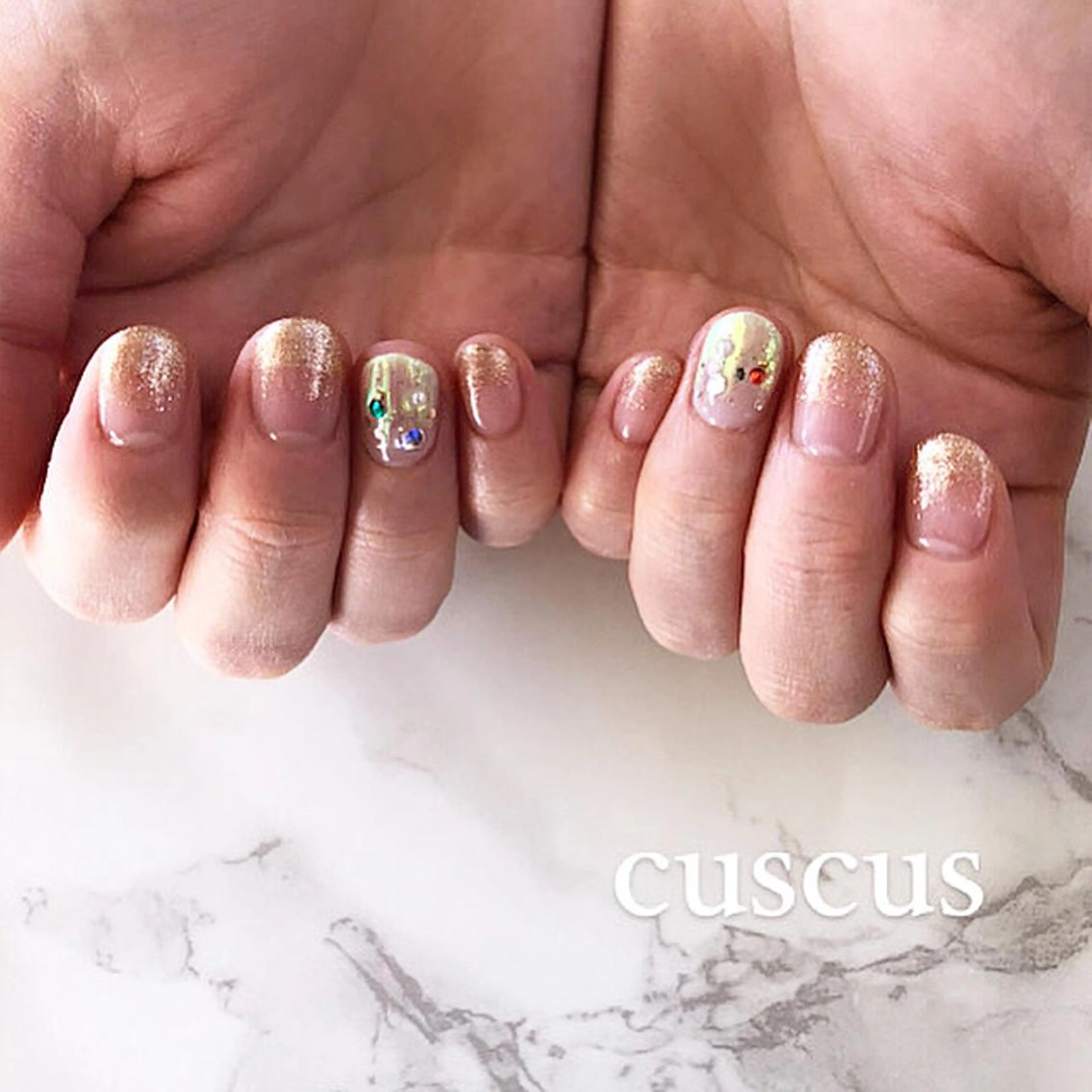 ネイル ＣＵＳＣＵＳ …ｔ.akiのネイルデザイン