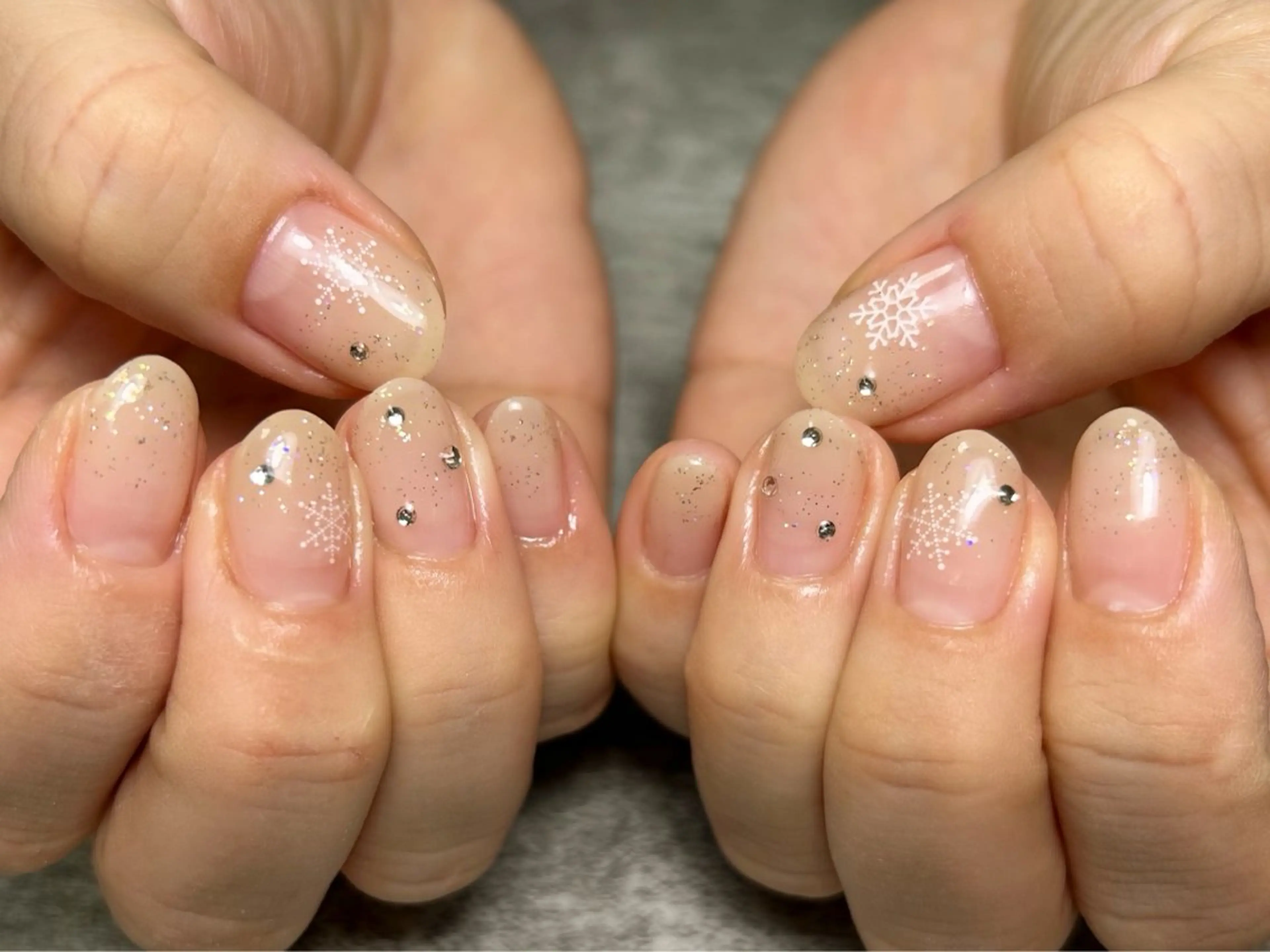 ネイル 長さ出し ジェルネイル パラジェル private nail salon〜.18〜所属・.18 〜のネイルデザイン