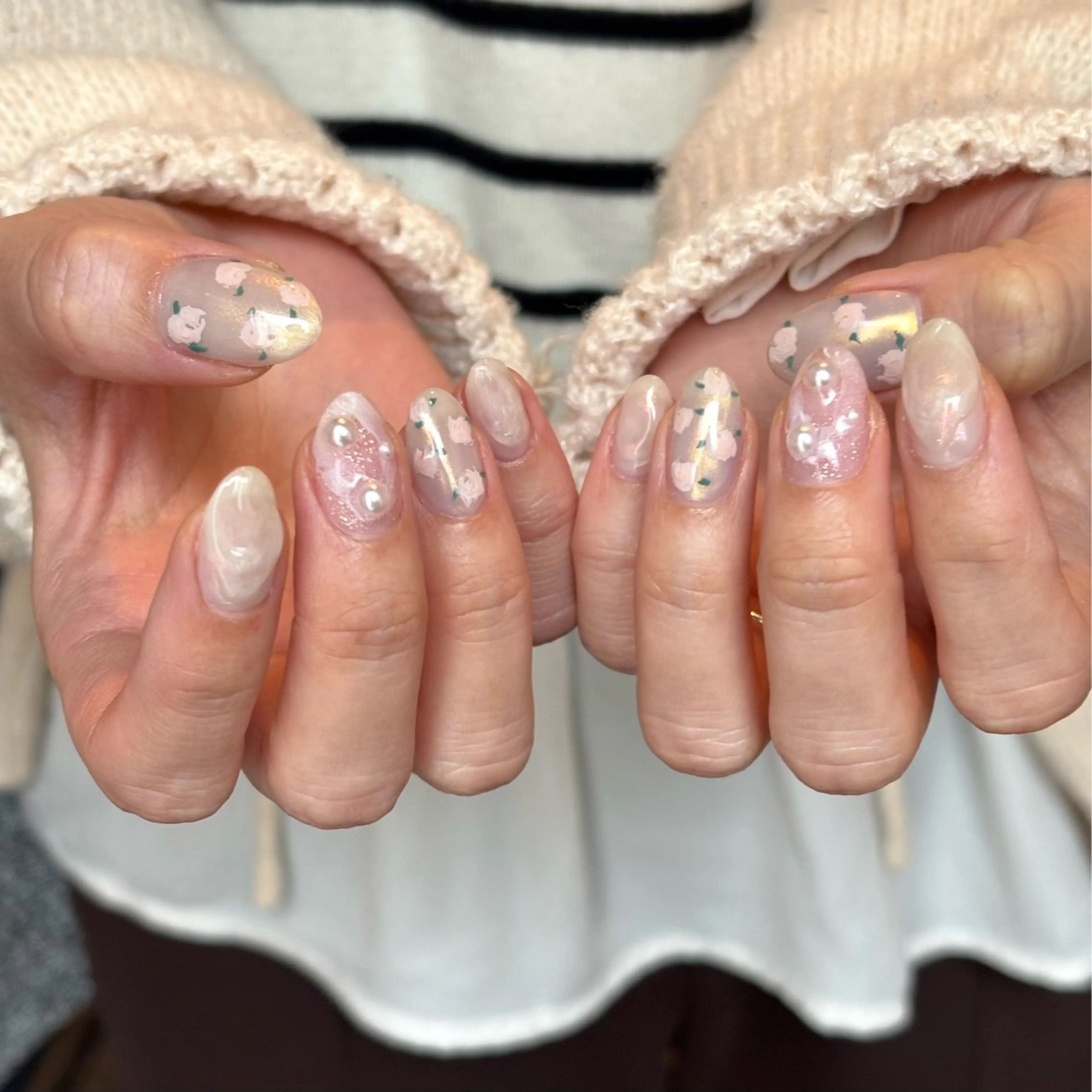 ネイル ハンドネイル scre as Etelのネイルデザイン