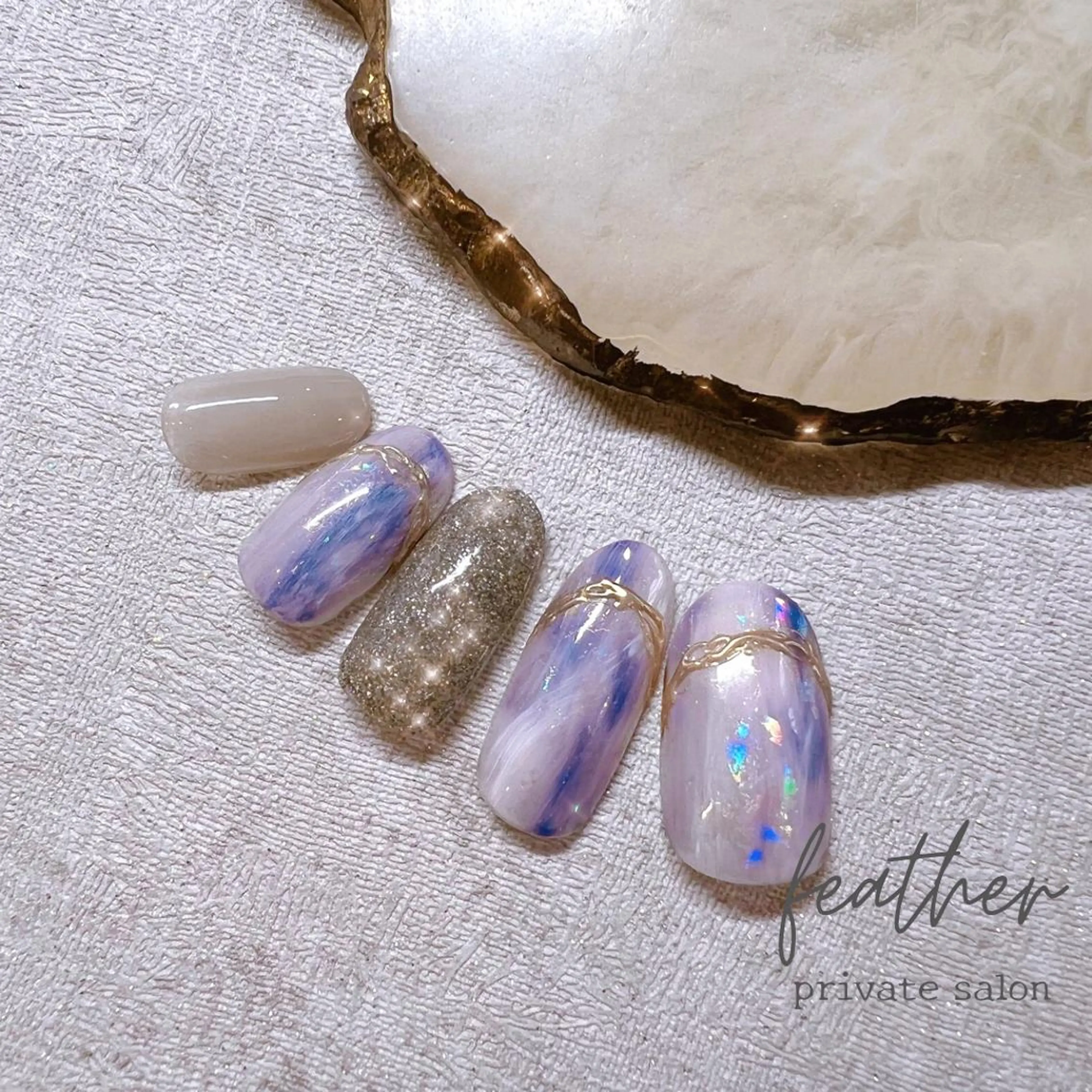 ネイル Feather MAIのマツエク・マツパデザイン