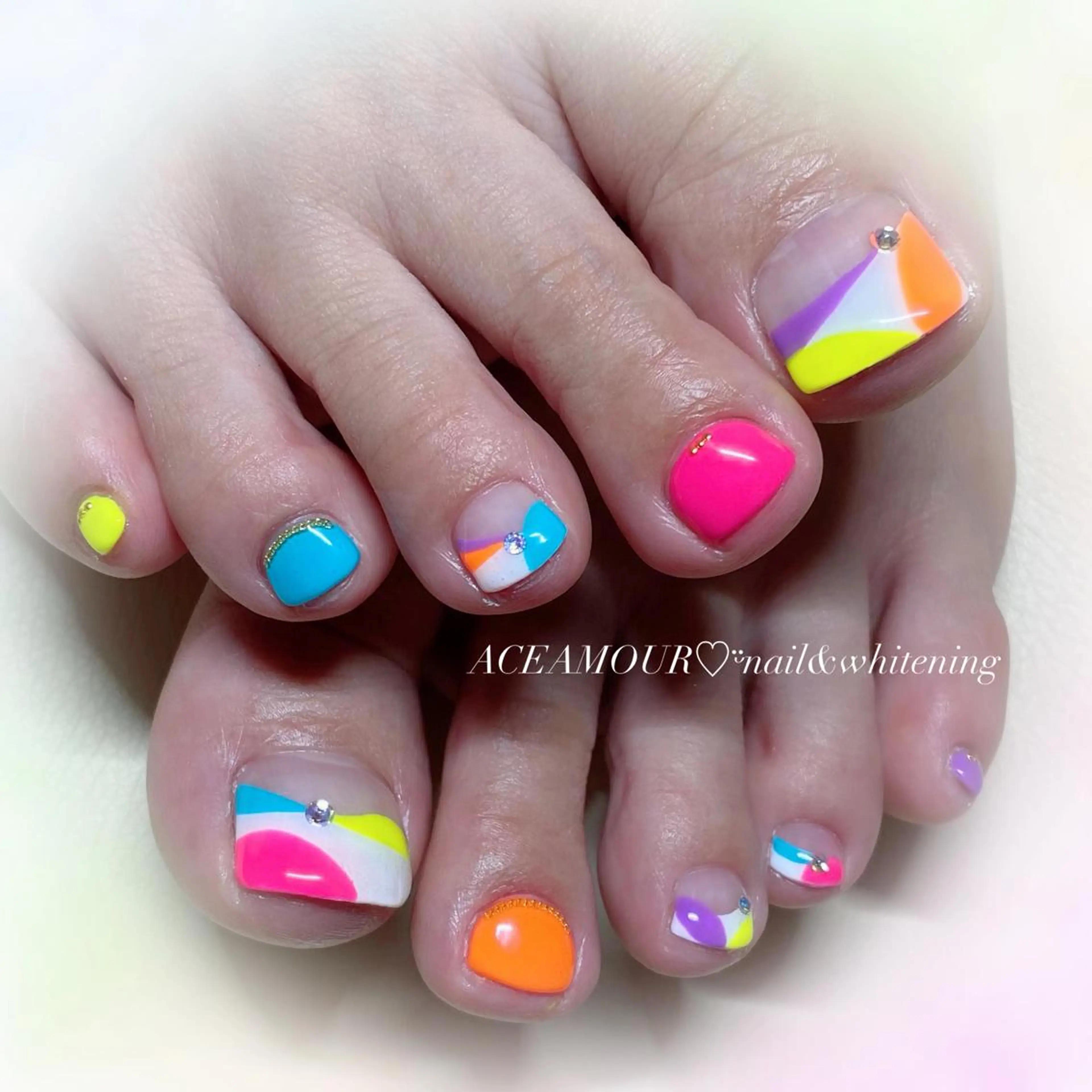 ネイル フレンチネイル ネイル/耳つぼ /新ホワイトニングのネイルデザイン