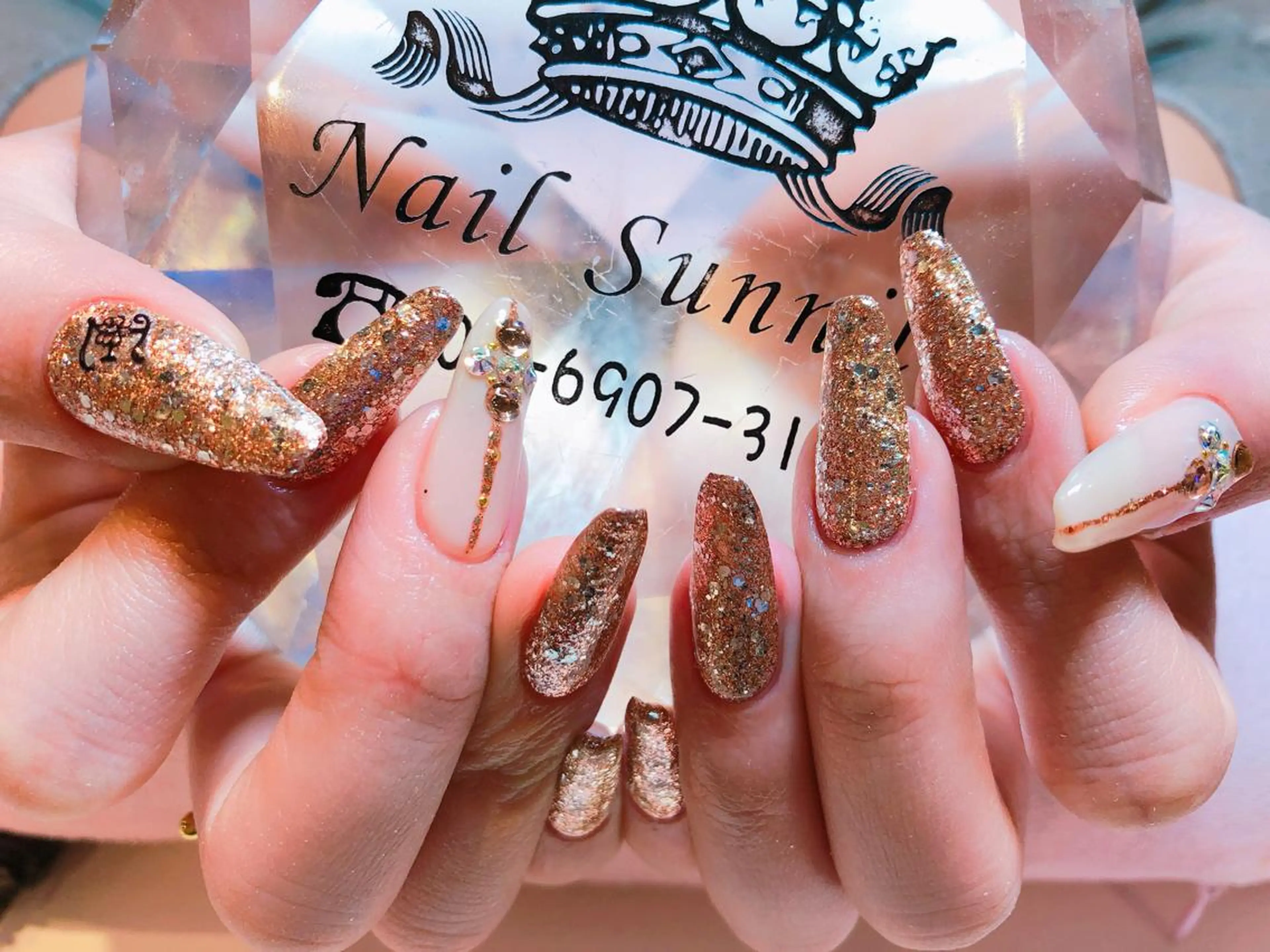 ネイル 長さだし専門店 M2 rikaのネイルデザイン