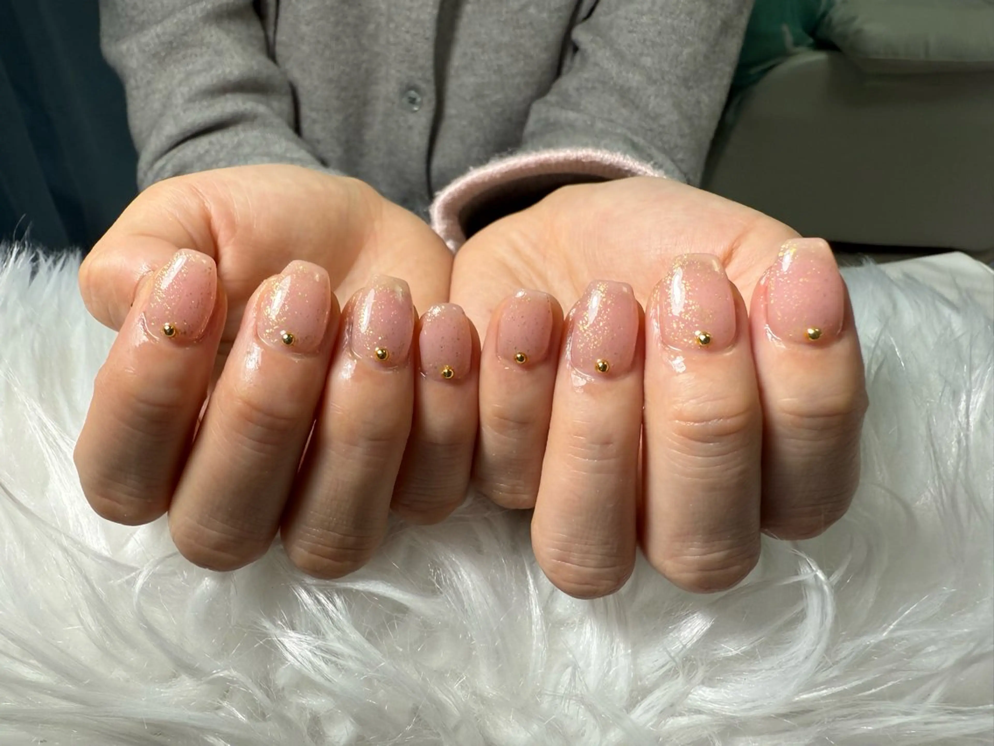 ネイル ストーンネイル ハンドネイル uehara konatsuのネイルデザイン