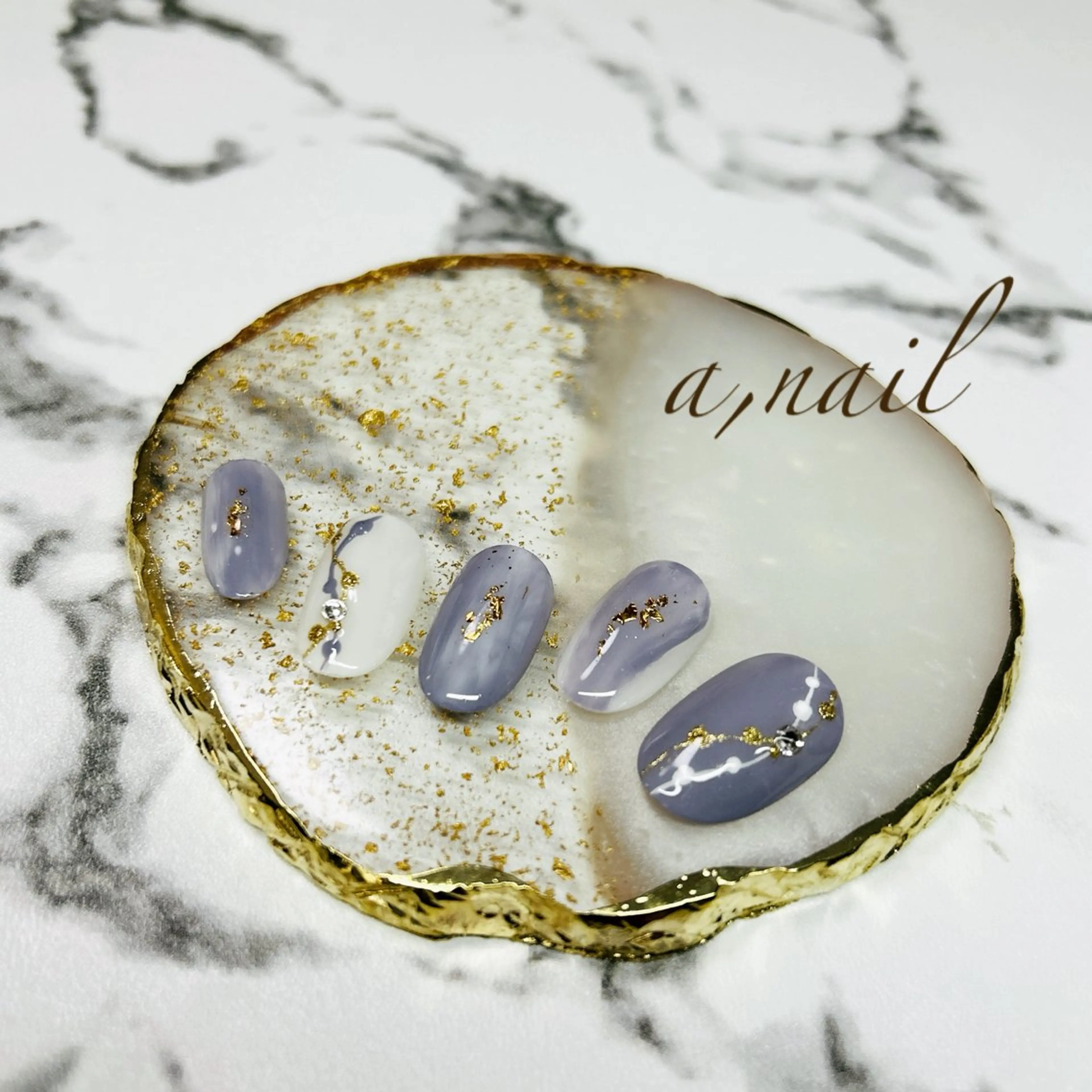 ネイル ドット ジェルネイル グラデーション ニュアンスネイル ワンカラーネイル ハンドネイル ネイルサロン エーネイルのネイルデザイン