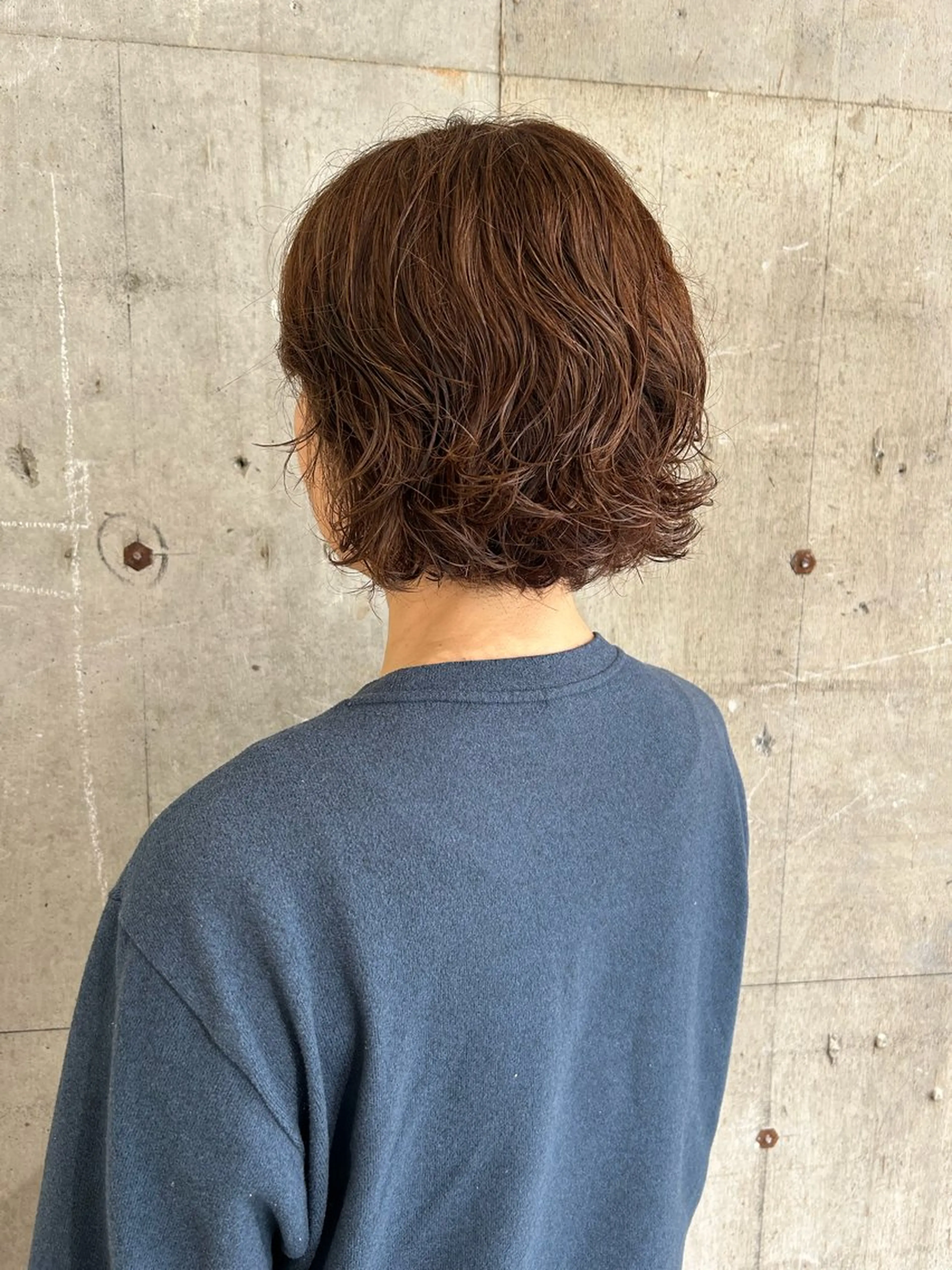 ショート パーマ ボブ カット パーマ トリートメント ボブレイヤー/ カラー診断/Amiのヘアスタイル