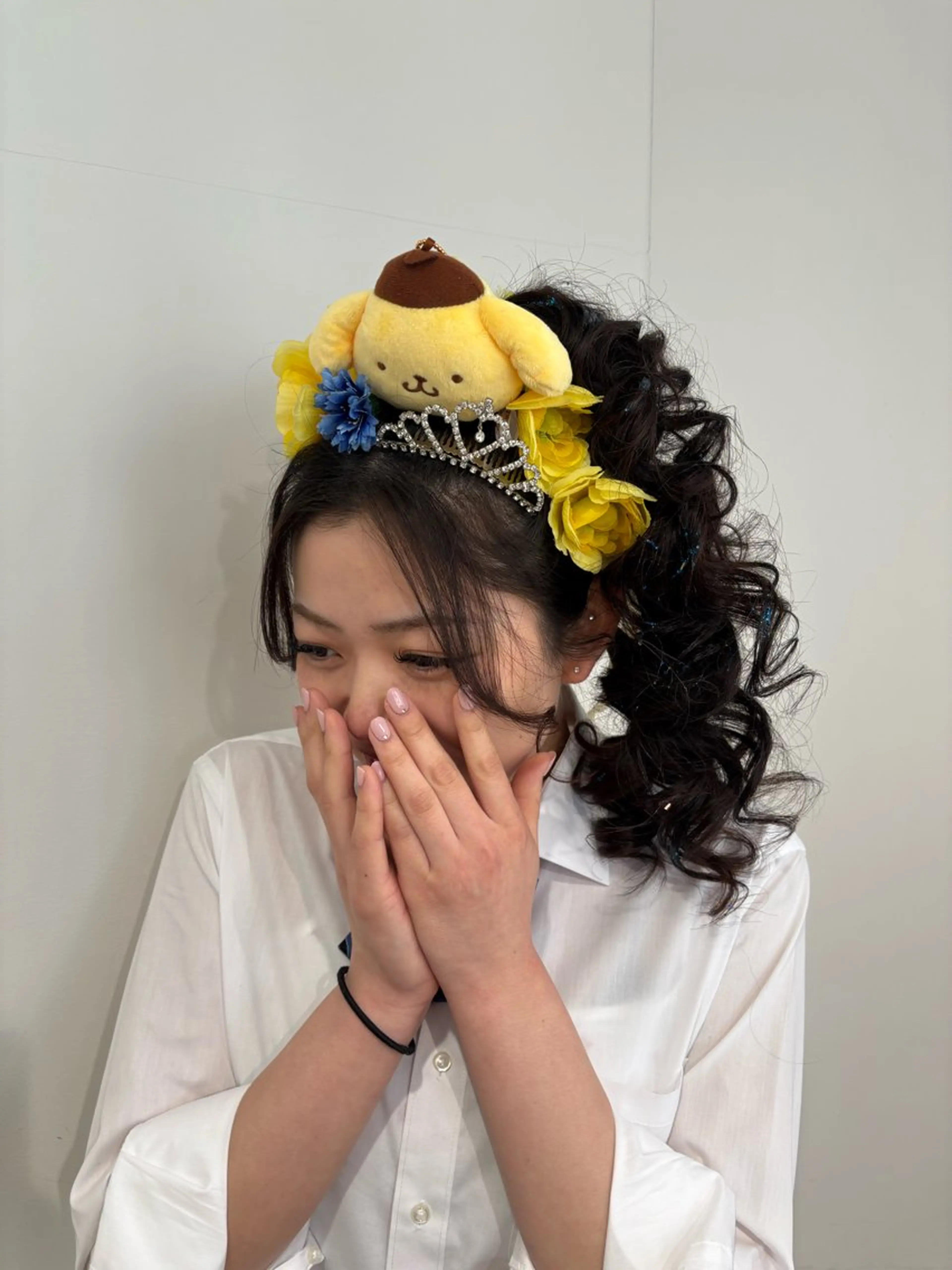 セミロング ヘアセット ☀️個性派/横浜パ ーマ/暖色/ミミのヘアスタイル