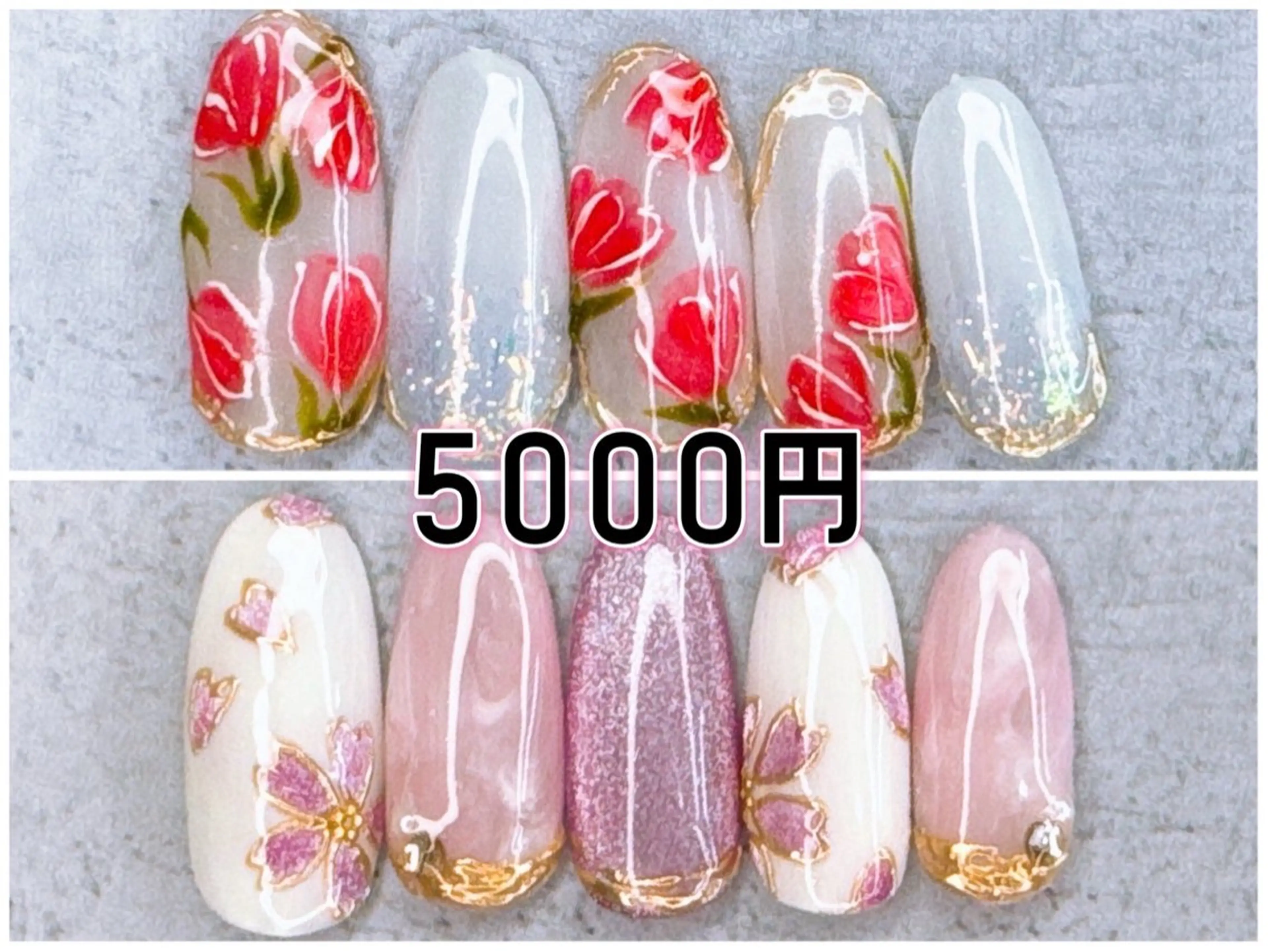 ネイル ハンドネイル Milana 山元のネイルデザイン