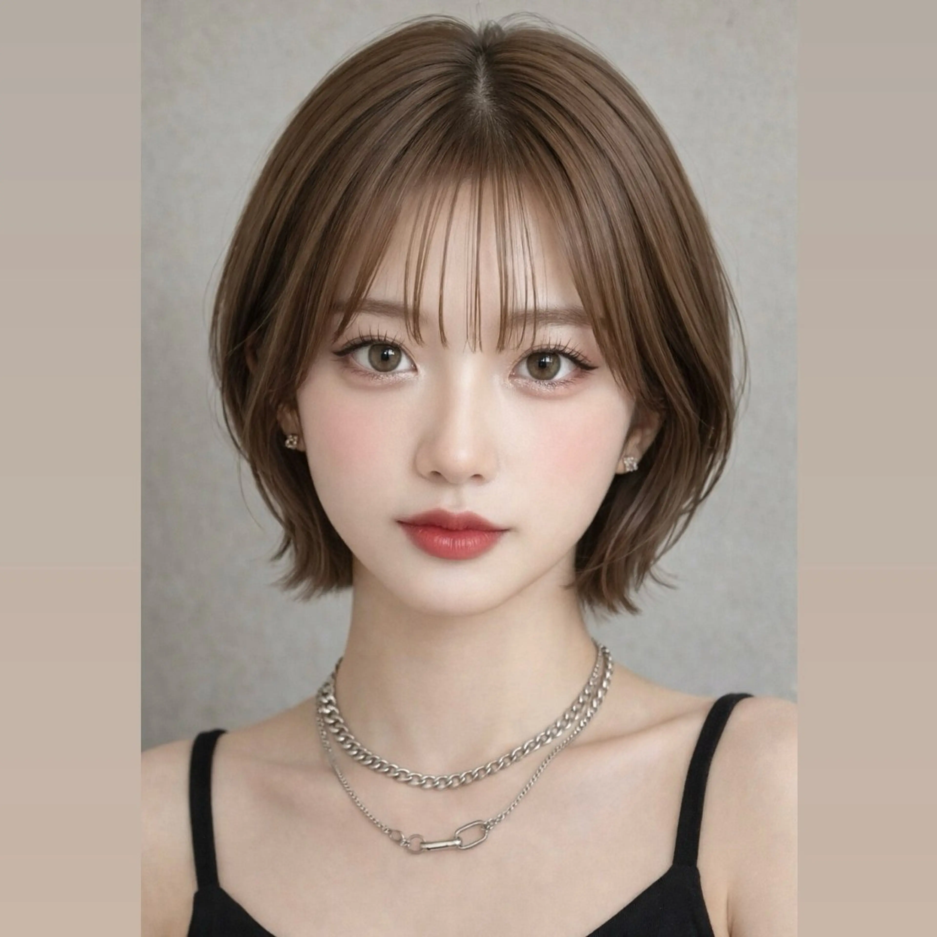 ボブカット＋トリートメント（前髪カットのみは受け付けておりません）の写真