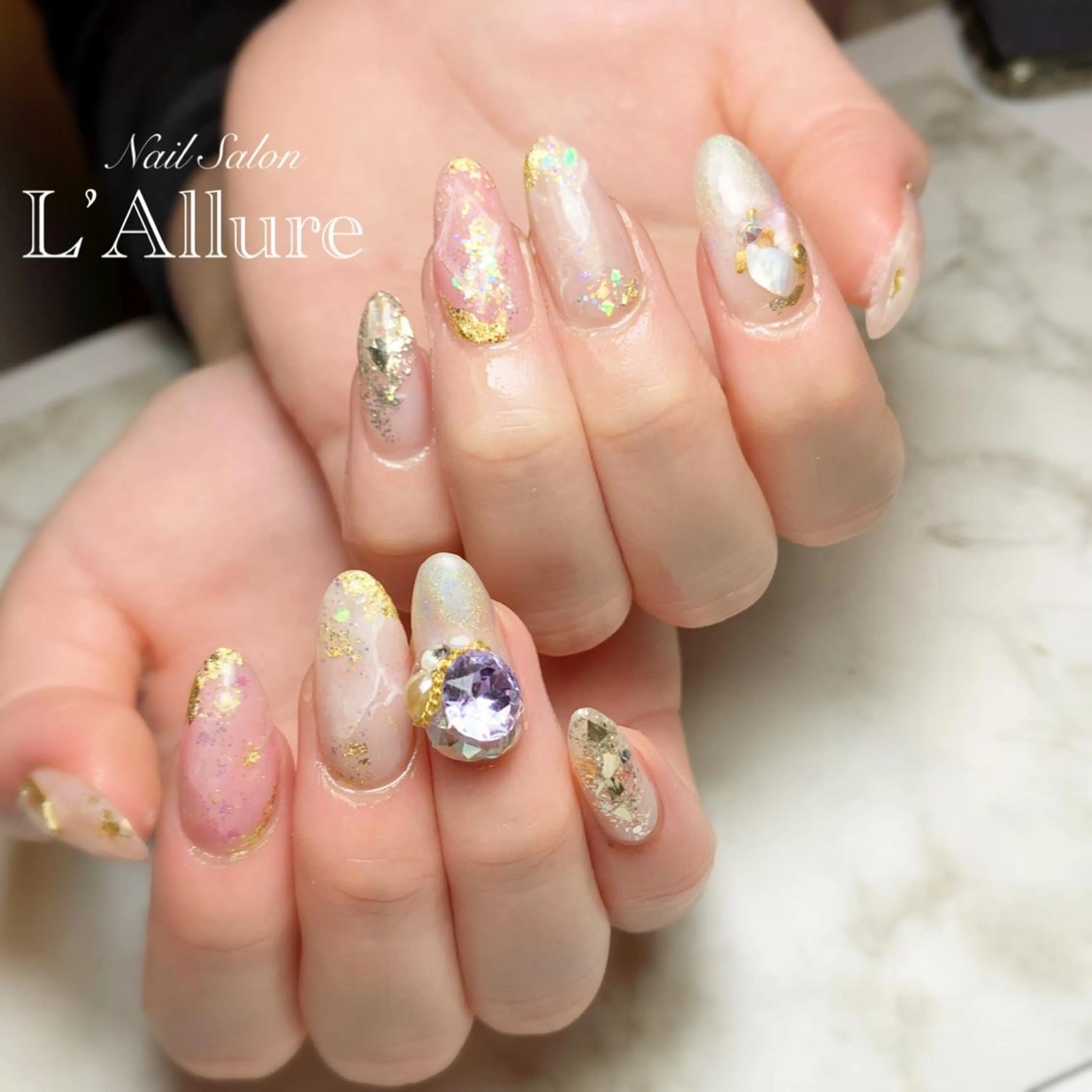ネイル ハンドネイル Nail Salon L’Allureのネイルデザイン