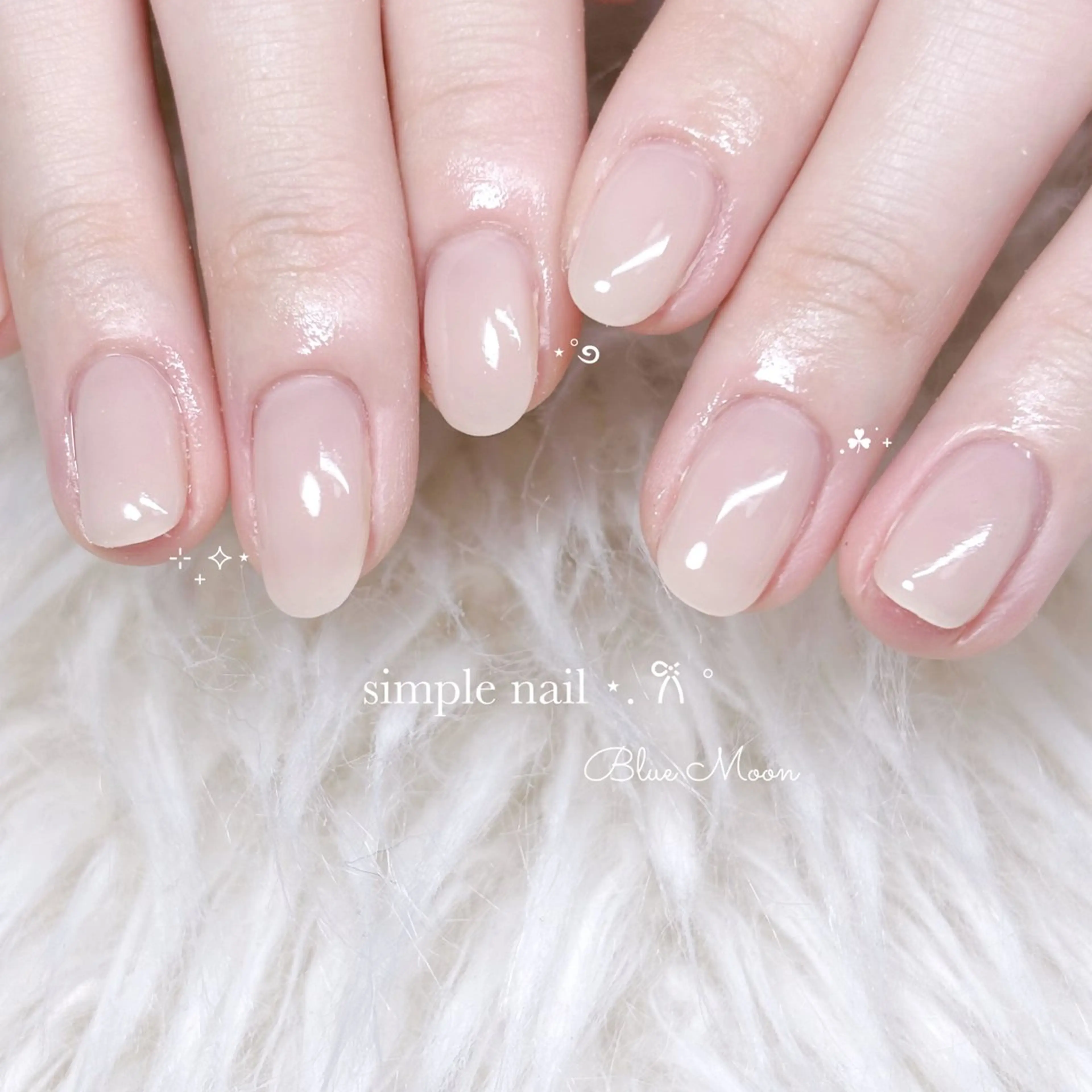ネイル ハンドネイル フットネイル ハンドケア nail salon Blue Moonのネイルデザイン