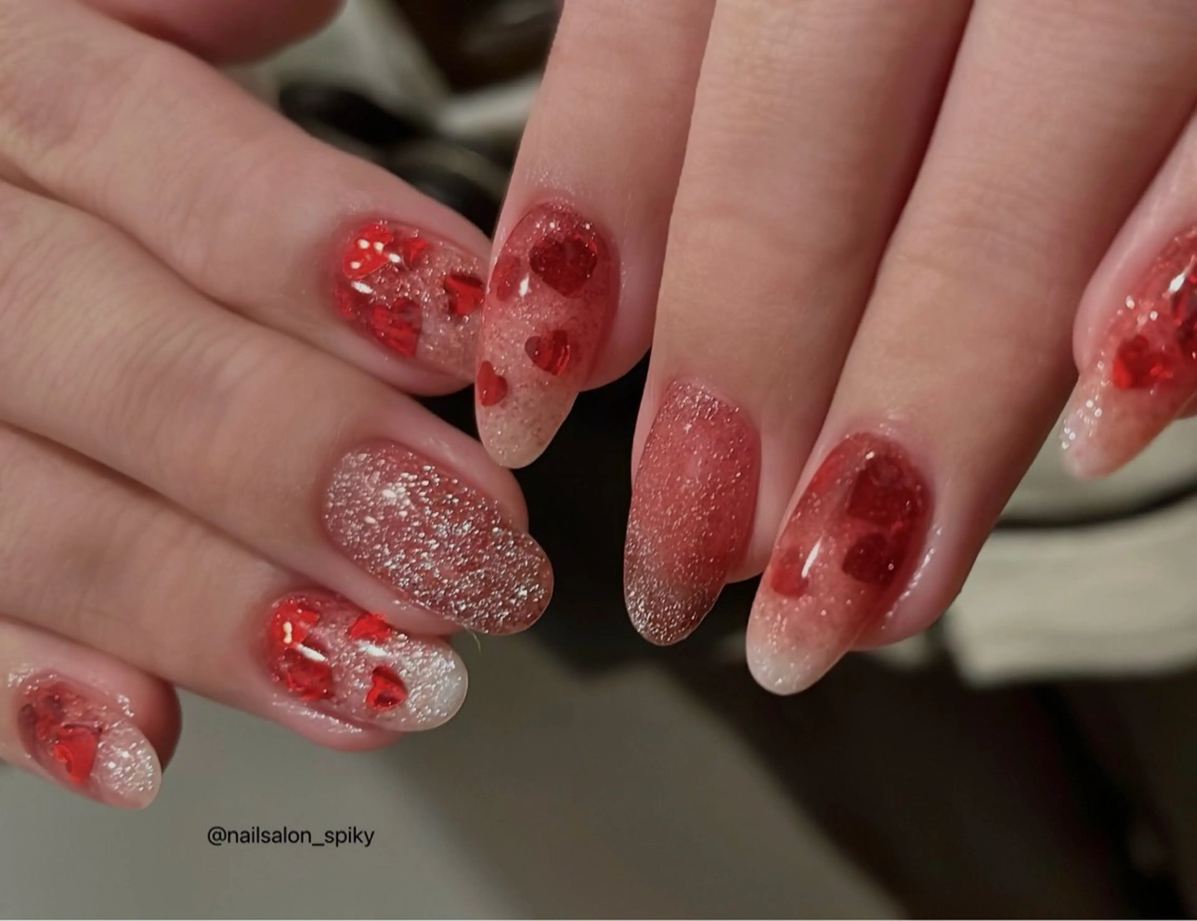 ネイル Spiky とうげ ふうかのネイルデザイン