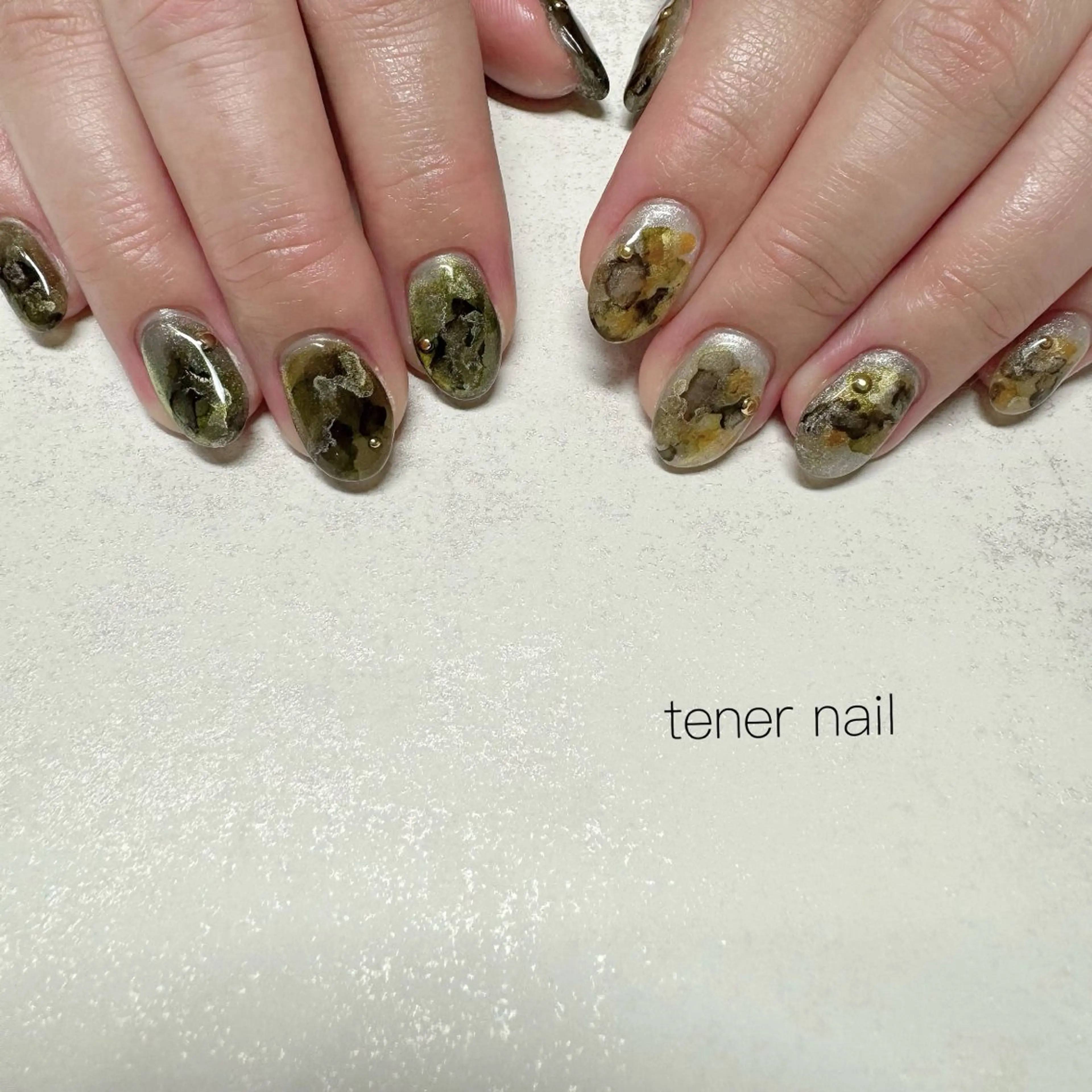 ネイル ニュアンスネイル ハンドネイル tener  nail  テネルネイル所属・テネルネイル tener nailのネイルデザイン