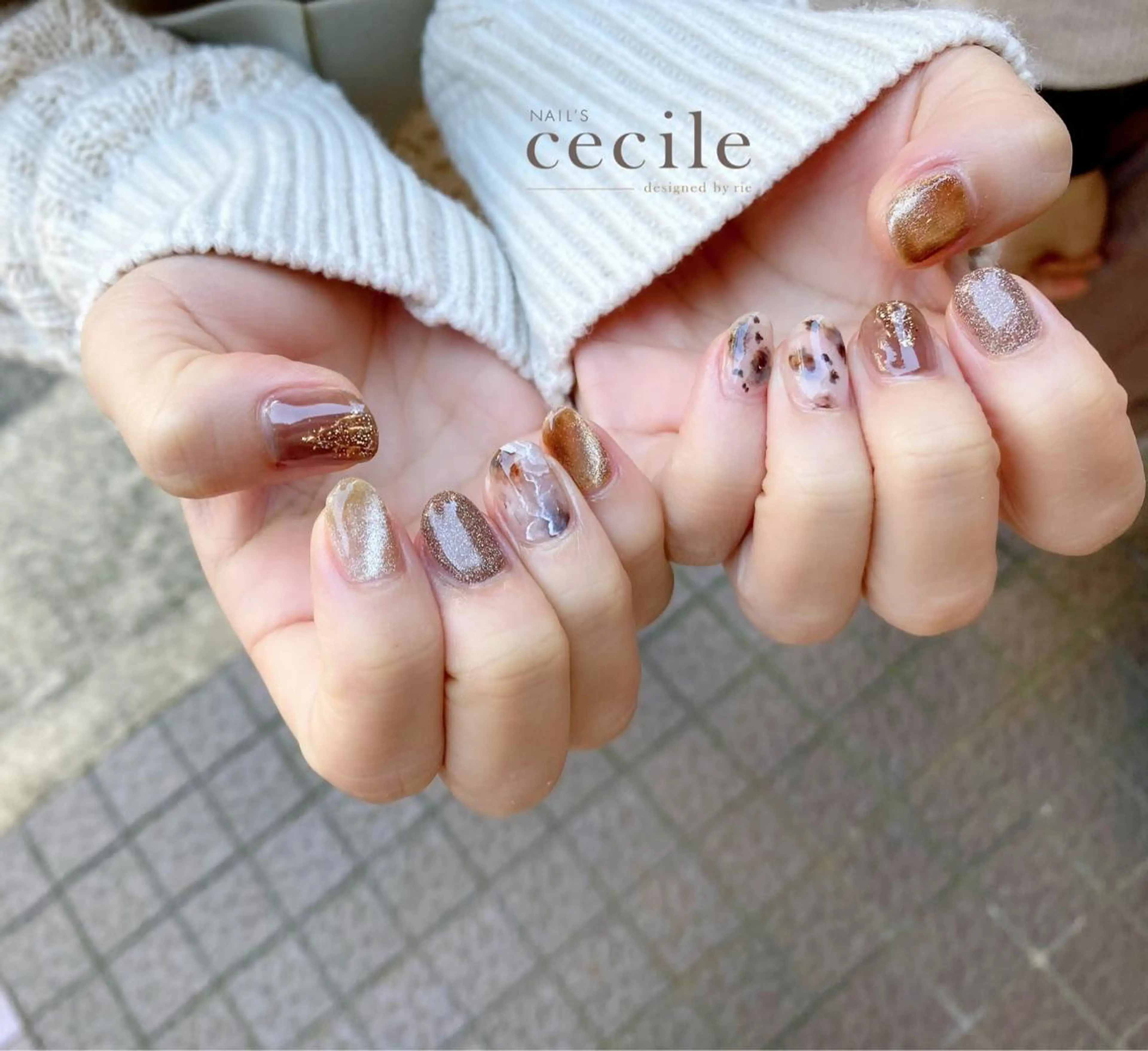 ネイル Nail's Cecile所属・Cecile Rieのネイルデザイン