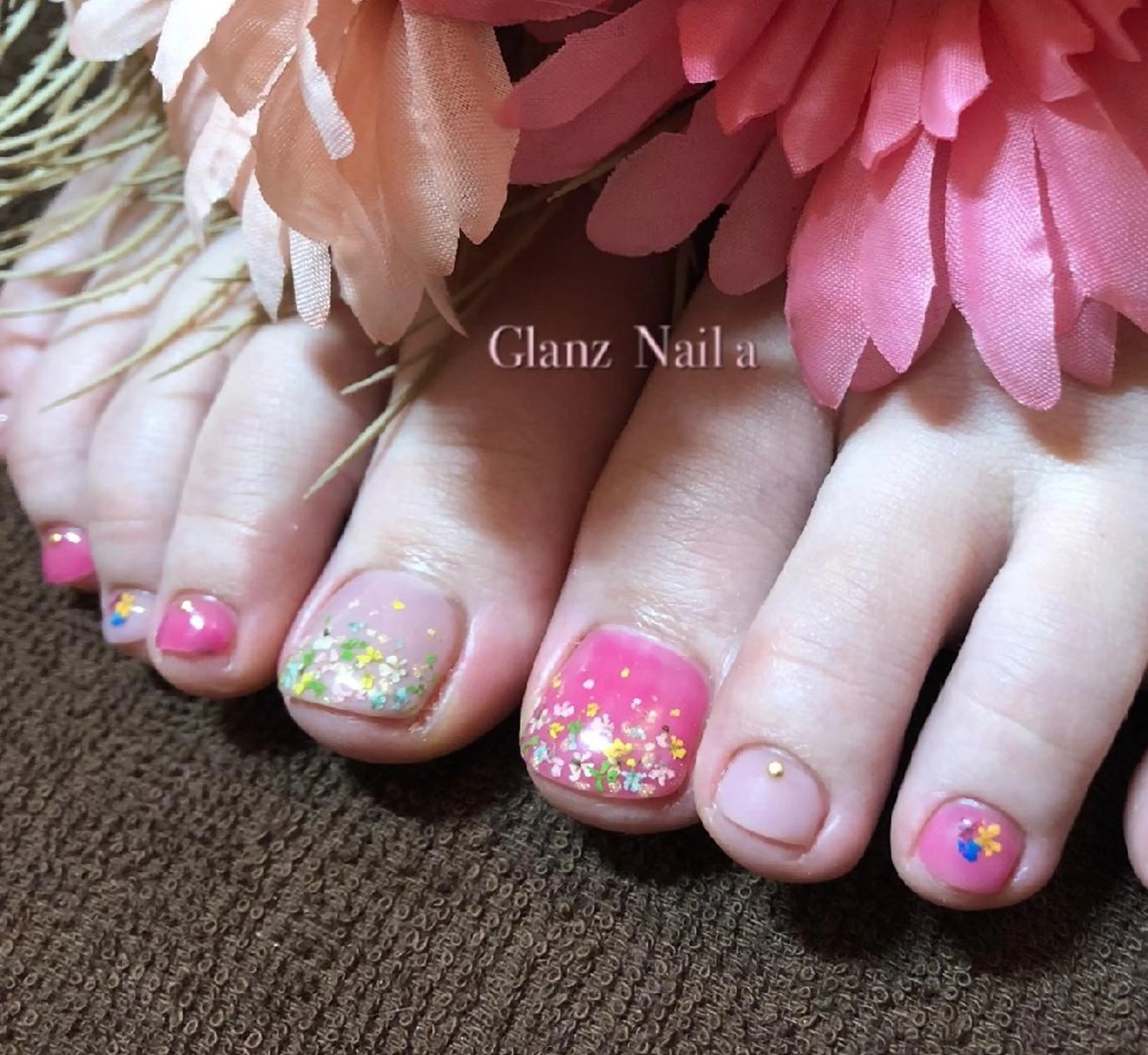 ネイル グラデーション Glanz  Nail aのネイルデザイン