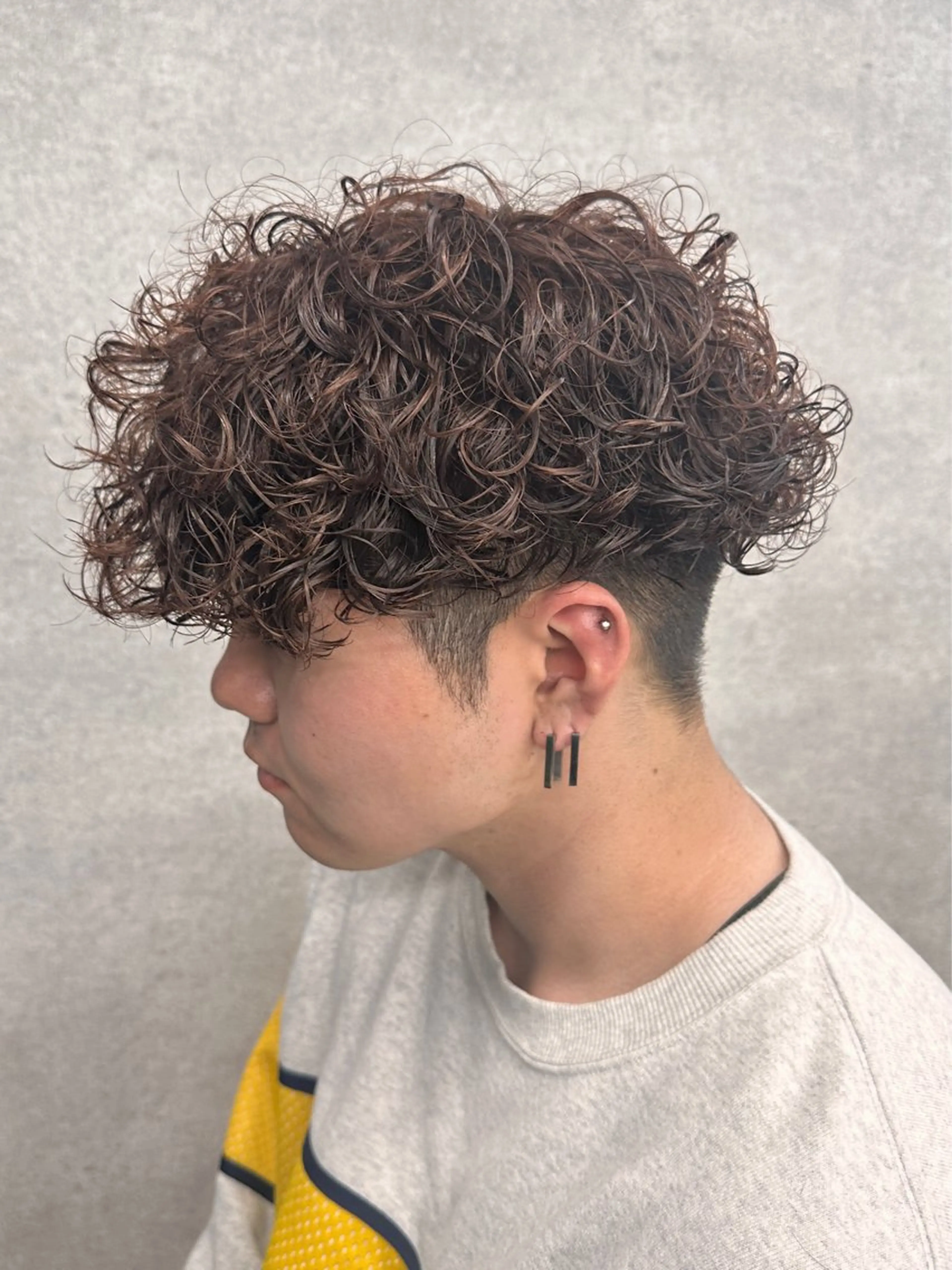 ショート パーマ メンズ 【メンズサロン】 BLUCK 横浜のヘアスタイル