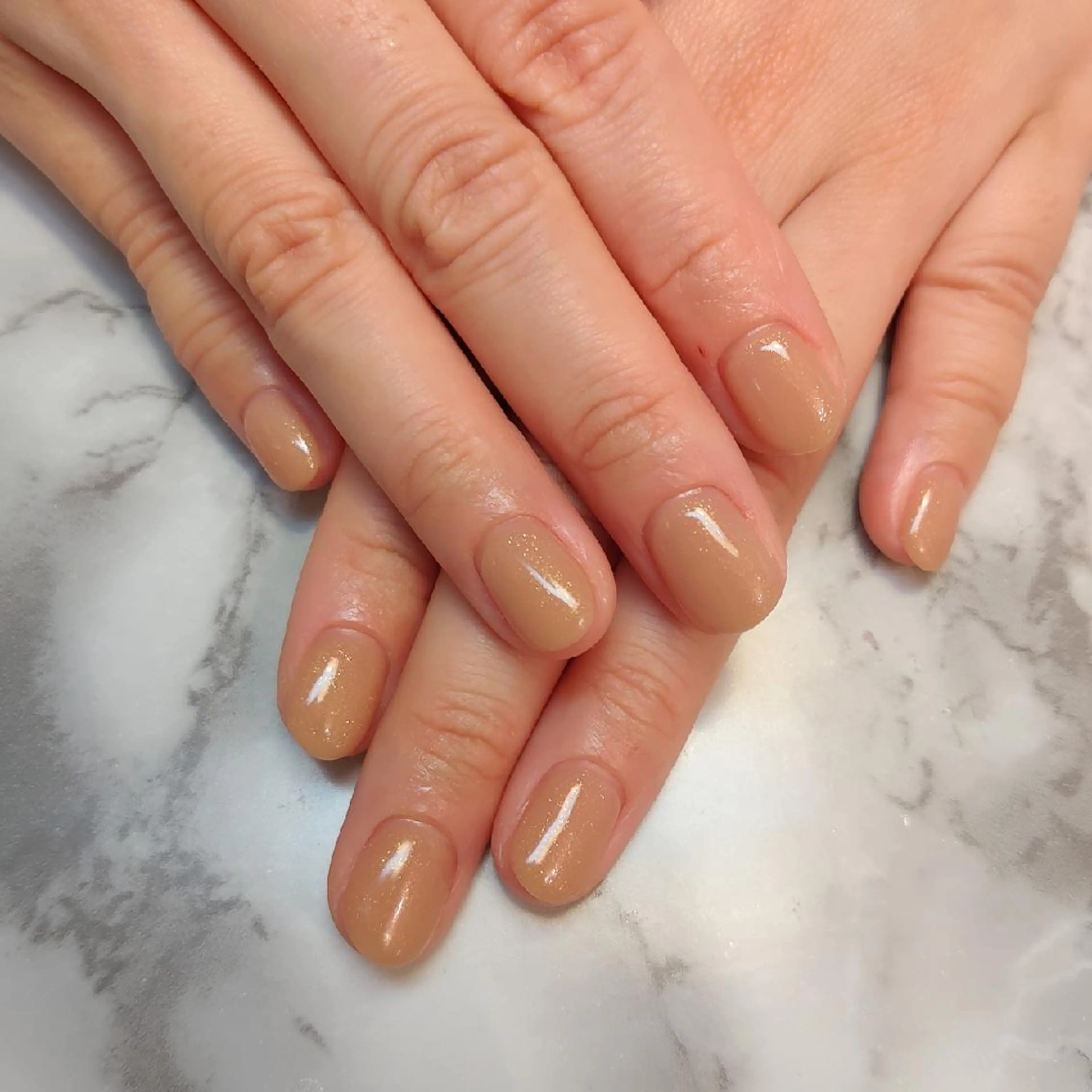 ネイル ワンカラーネイル ジェヌインネイル 河内のネイルデザイン