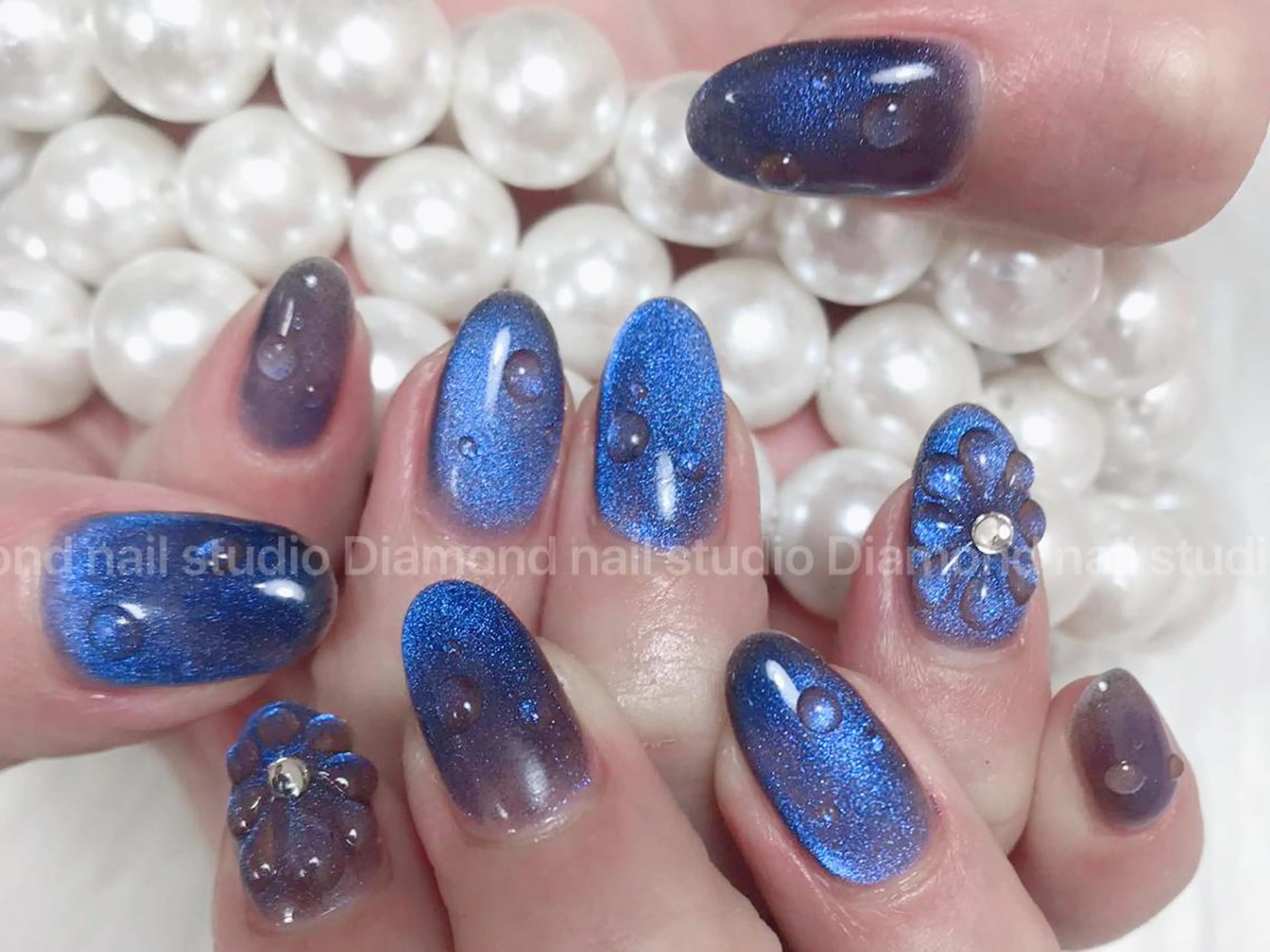 ネイル ハンドネイル DIAMOND Nail🍒のネイルデザイン