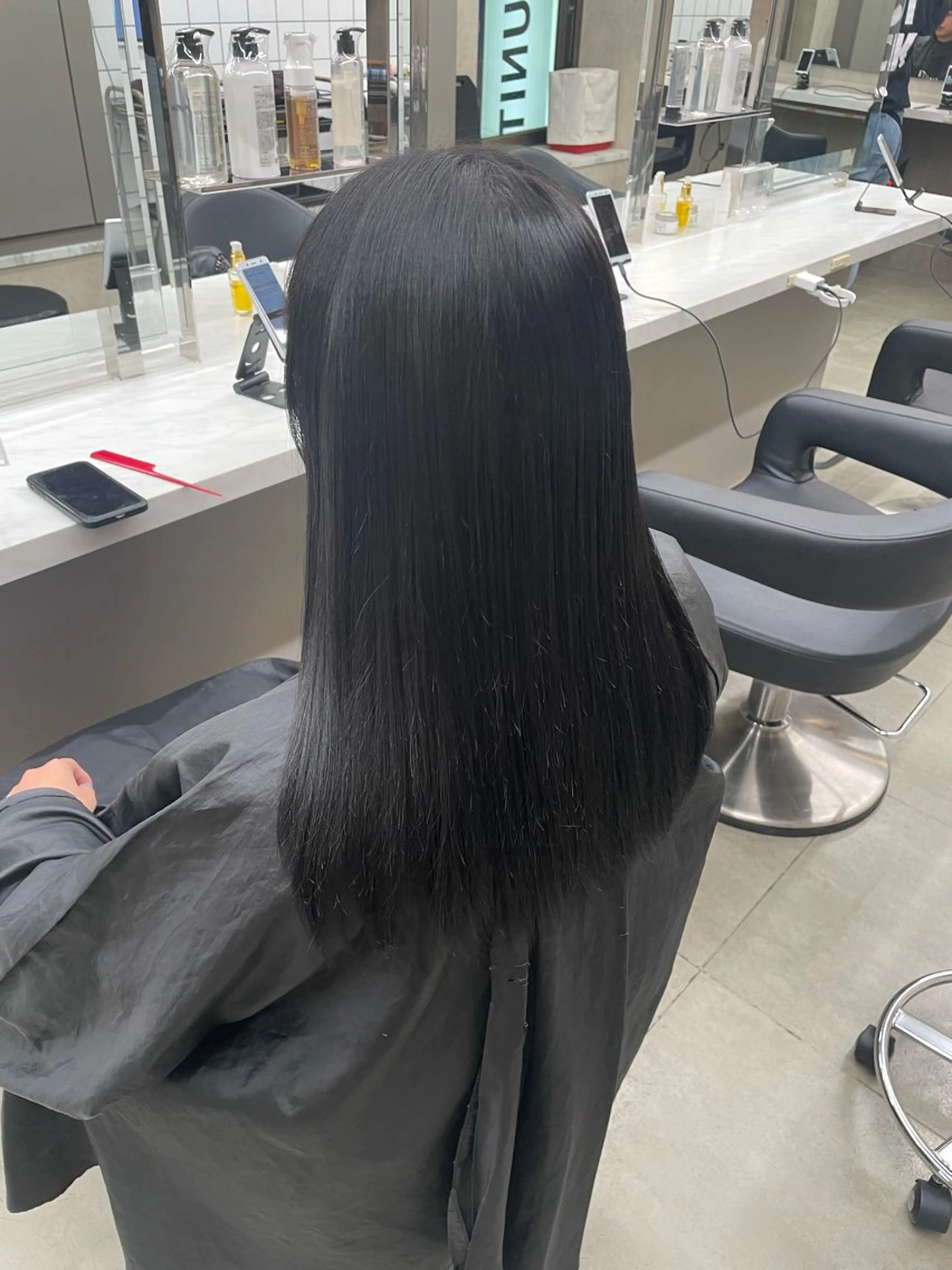 セミロング カラー ヘアアレンジ カット ヘアカラー トリートメント ヘアセット 💗横浜美容室 💗HARUNAのヘアスタイル