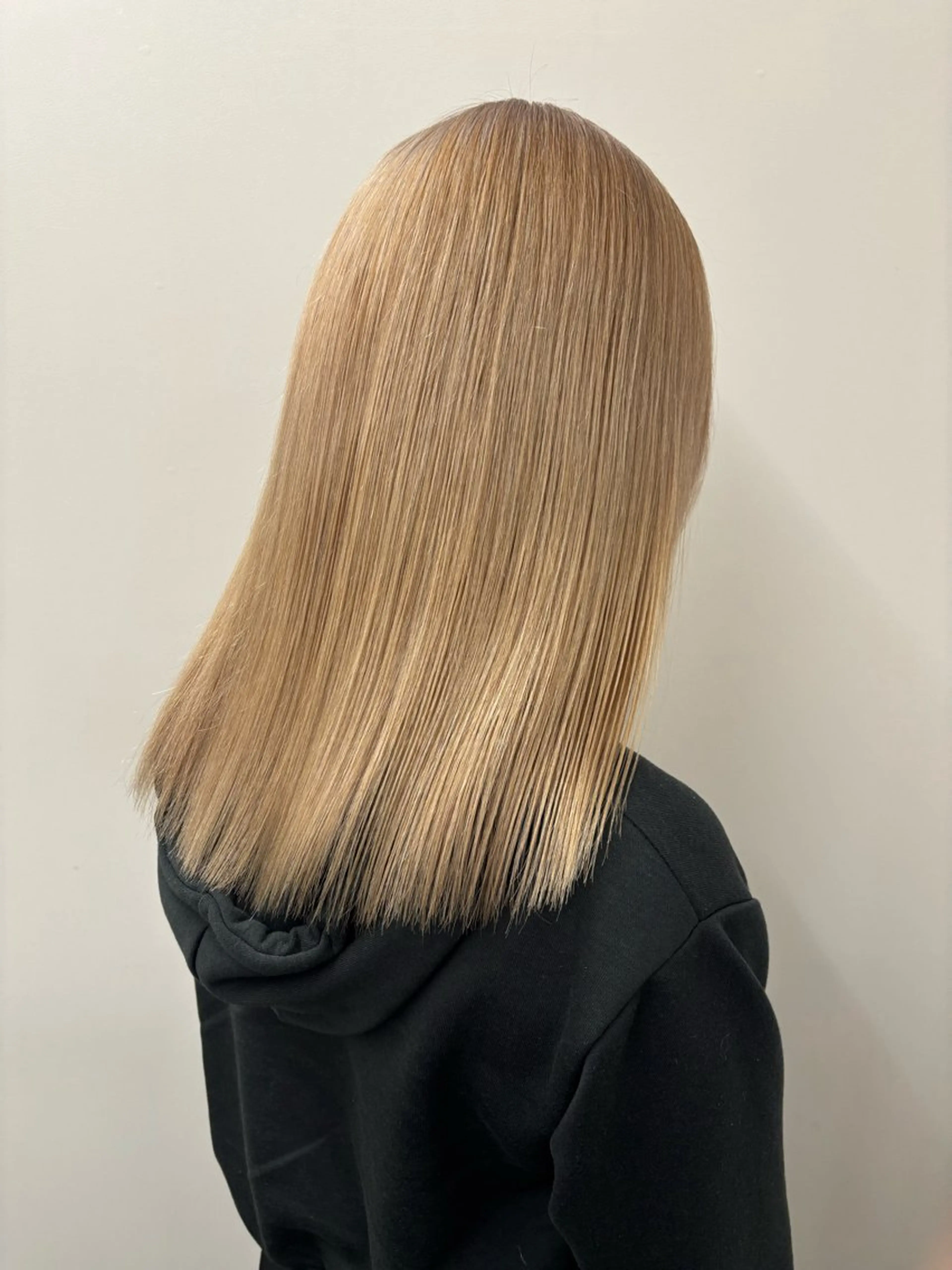 ミディアム ヘアカラー トリートメント とき/髪質改善/透明 感カラー☘️のヘアスタイル