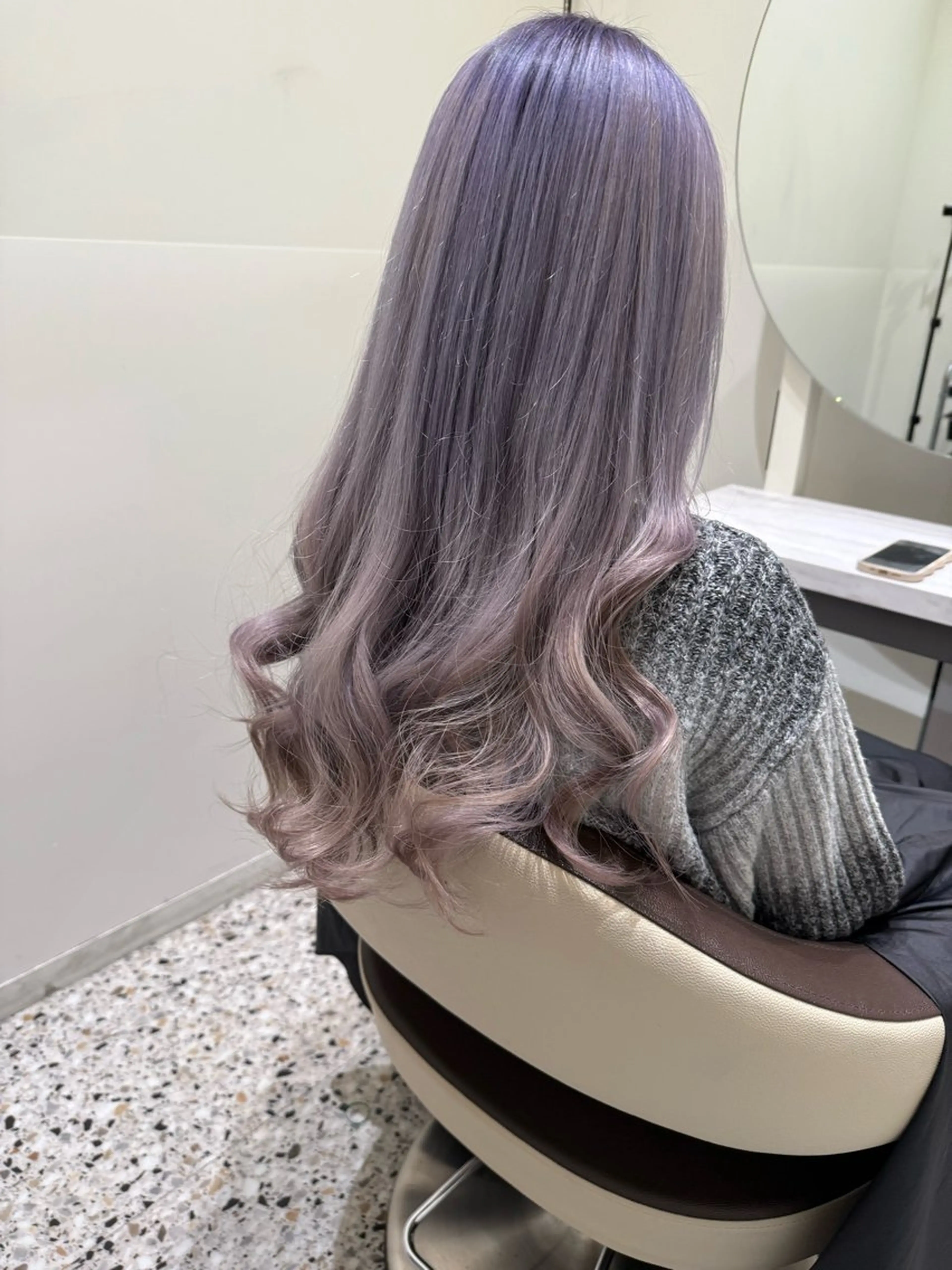 ロング ✨ハイトーン✨透明感 ✨生神　優季のヘアスタイル