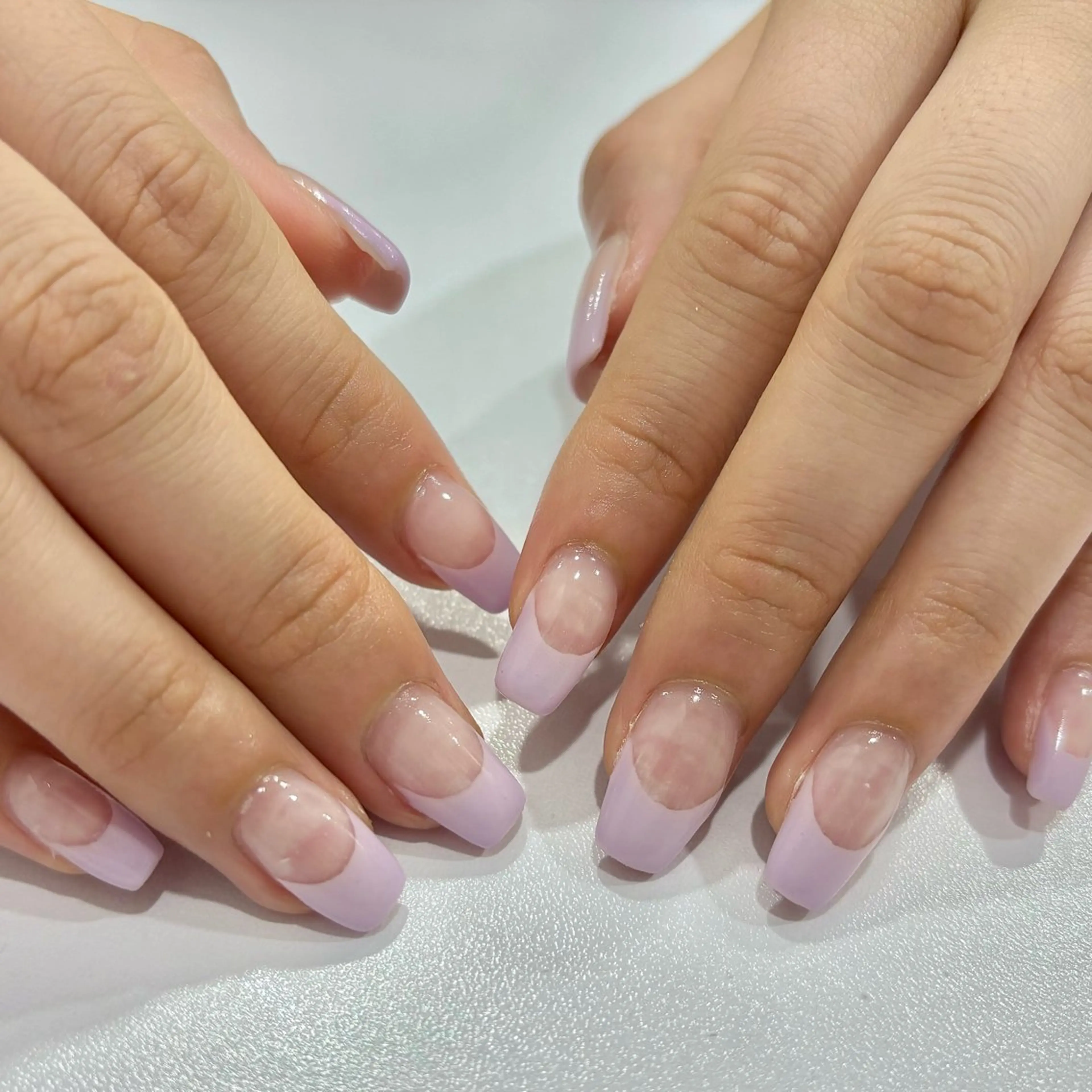 ネイル フレンチネイル パステルネイル アンリッシュ池袋 小泉のネイルデザイン