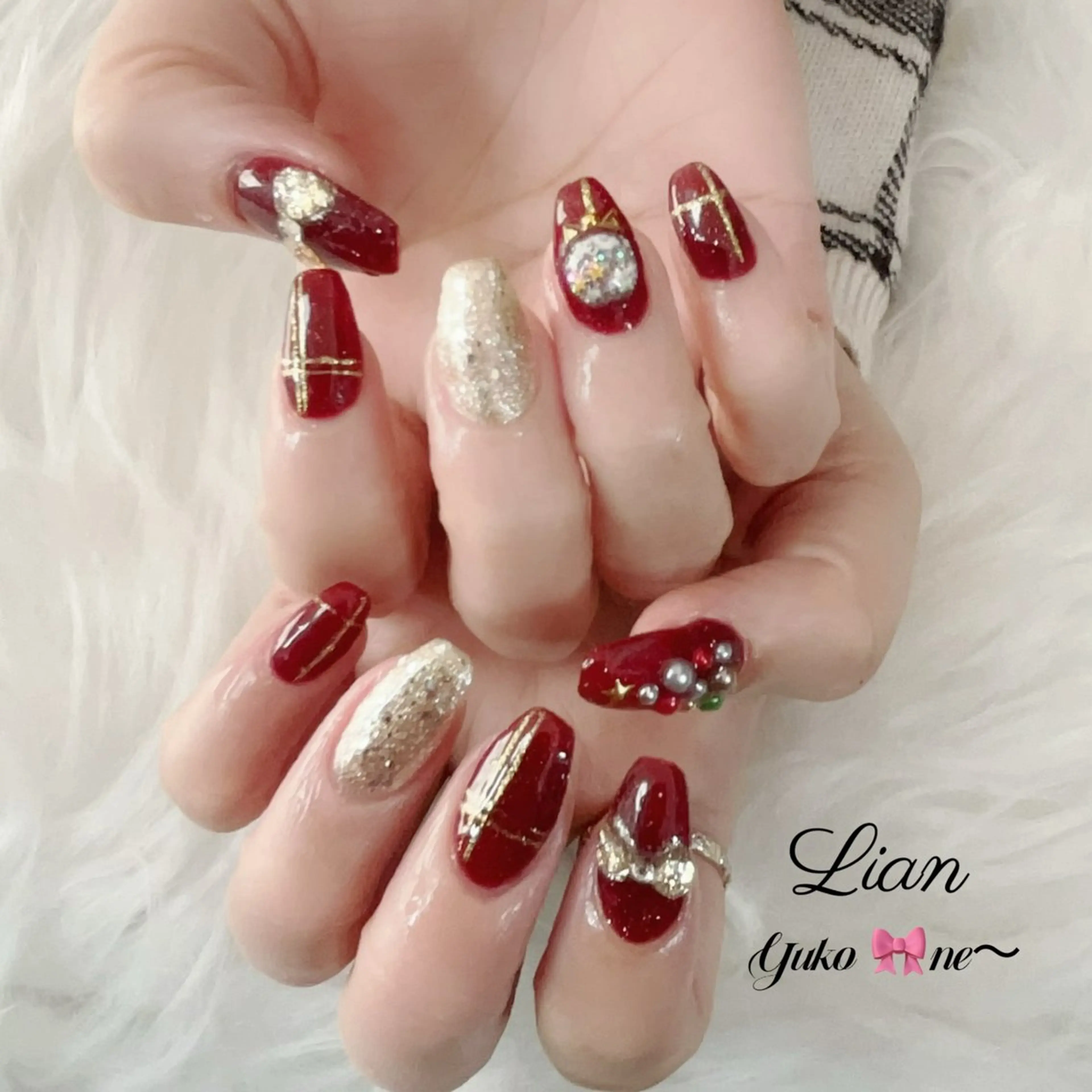 ネイル ネイルサロン　Lian所属・Lian Yulilianのネイルデザイン