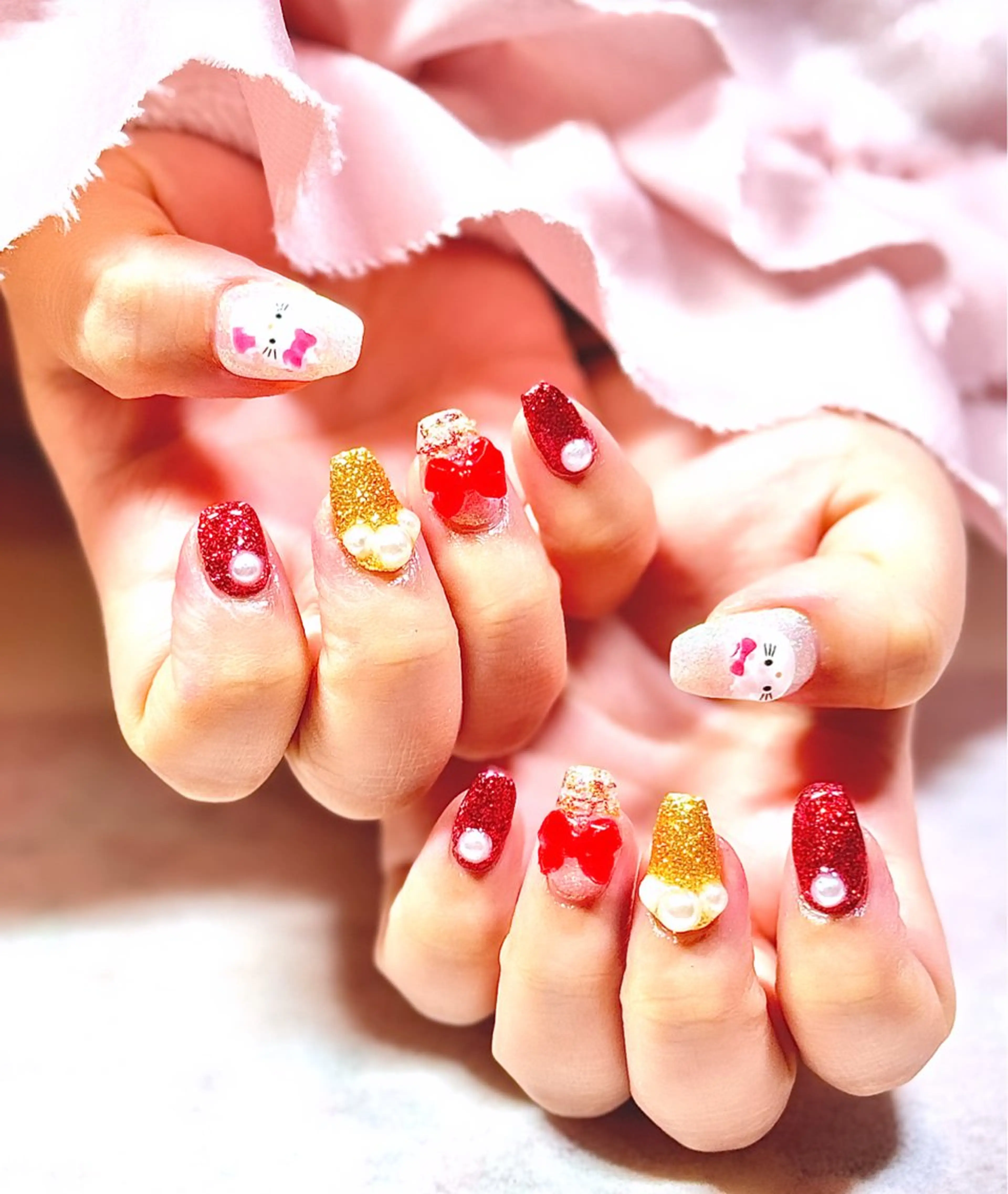 ネイル ハンドネイル SHINee 袖ヶ浦のネイルデザイン