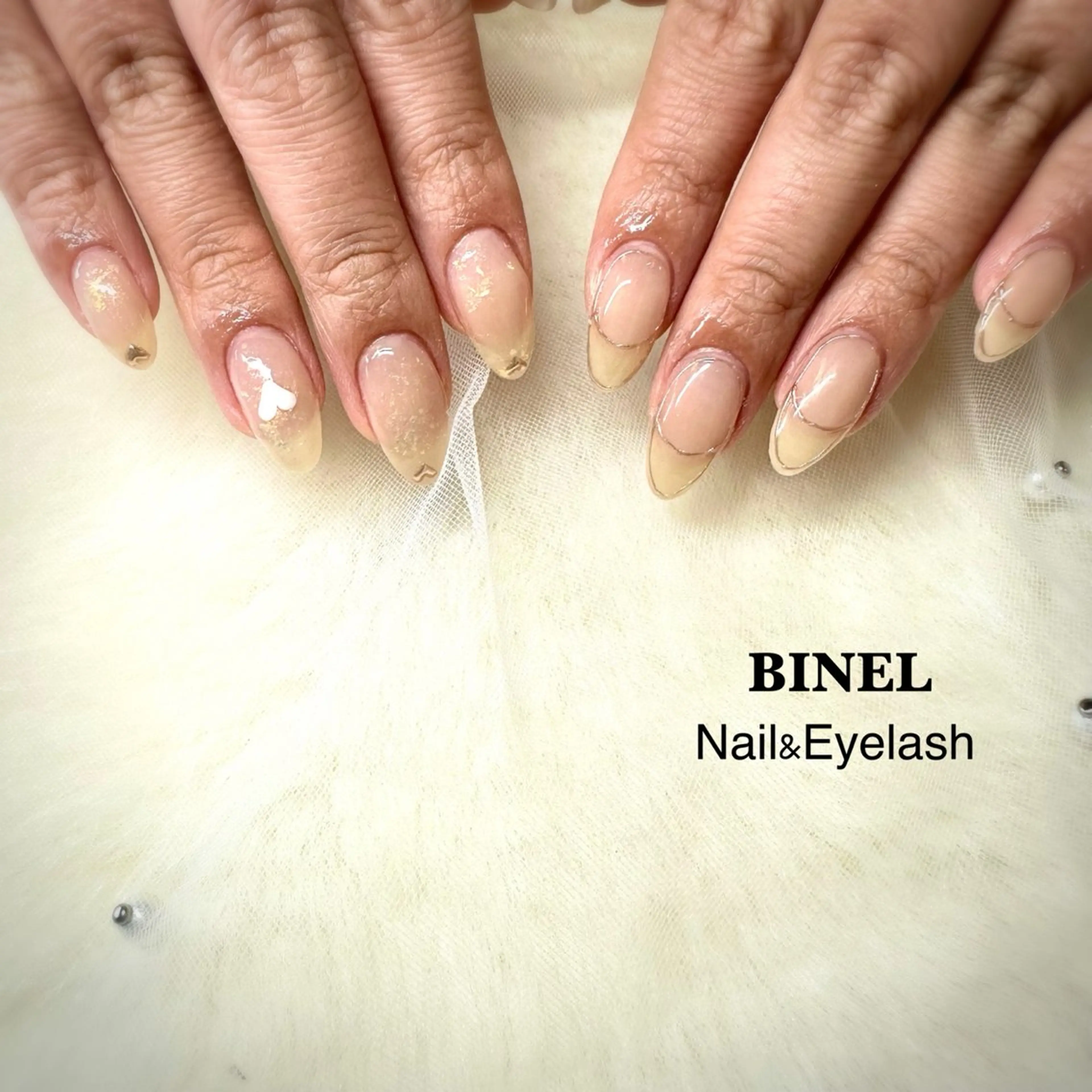 ネイル 持ち込み ハンドネイル BINEL REINAのネイルデザイン